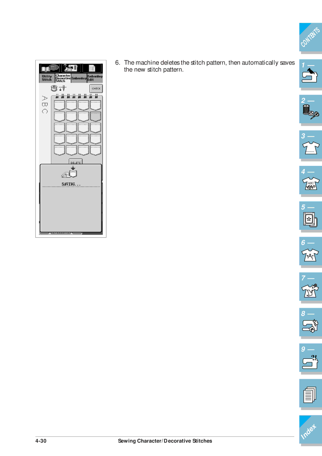 Brother ULT2001 operation manual Index 