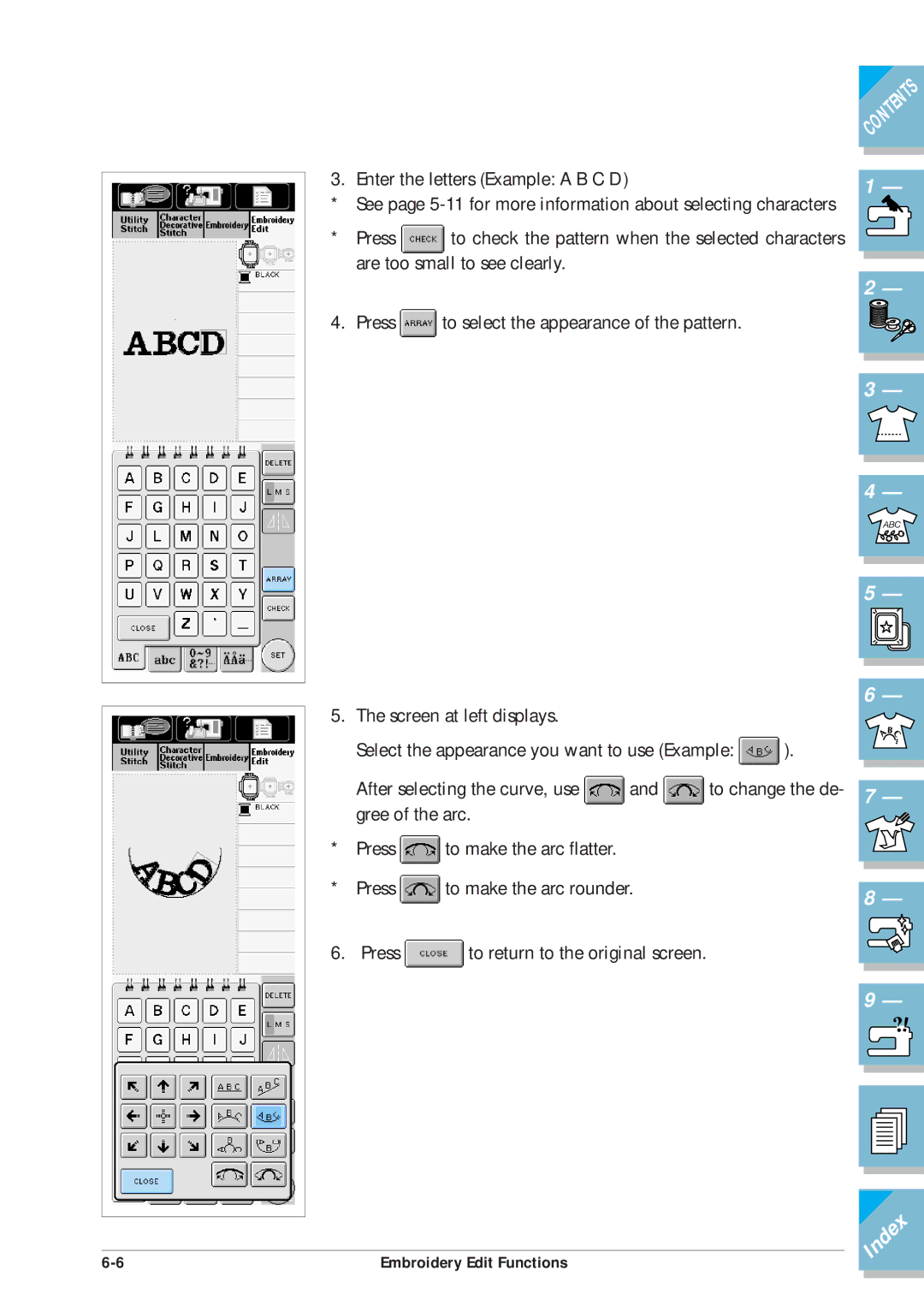 Brother ULT2001 operation manual Contents 