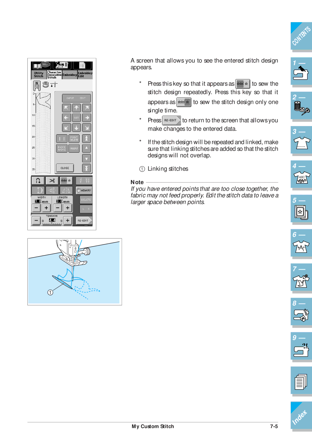 Brother ULT2001 operation manual Index 