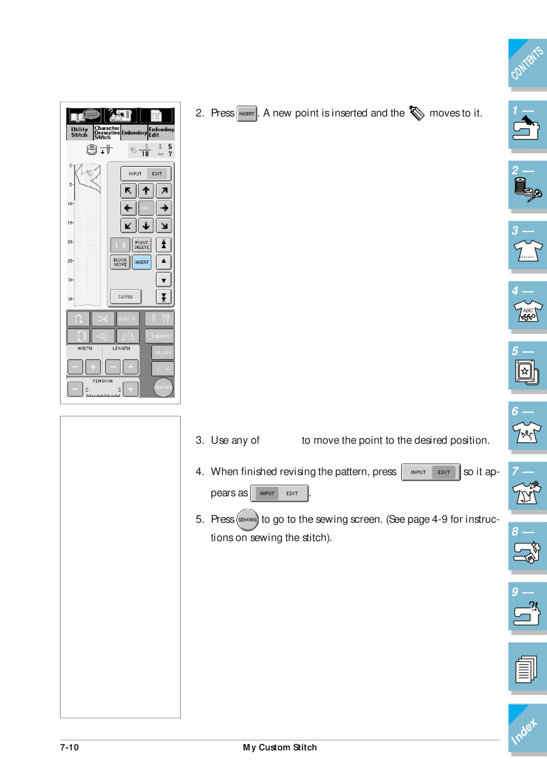 Brother ULT2001 operation manual Index 