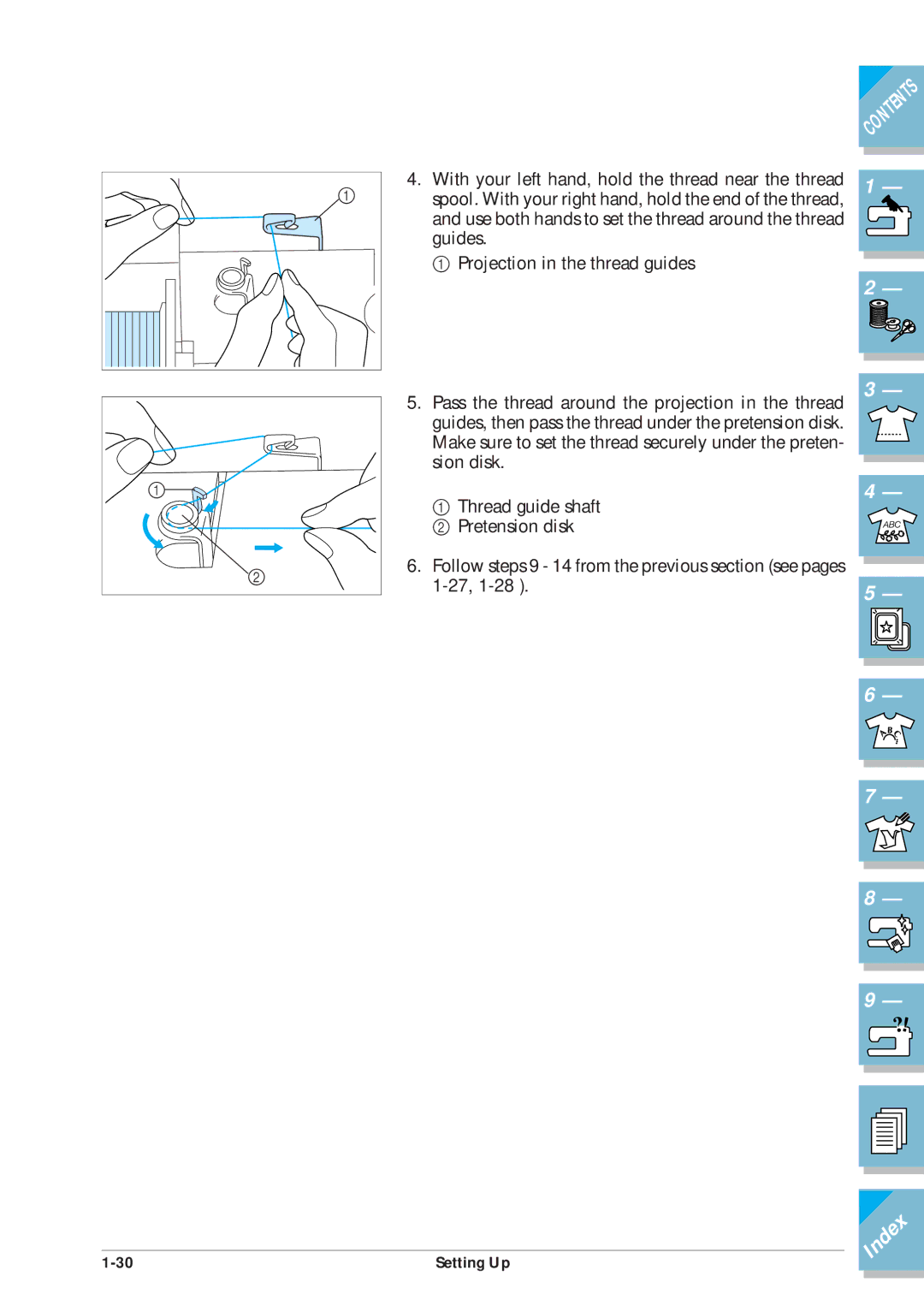 Brother ULT2001 operation manual 27,1-28 