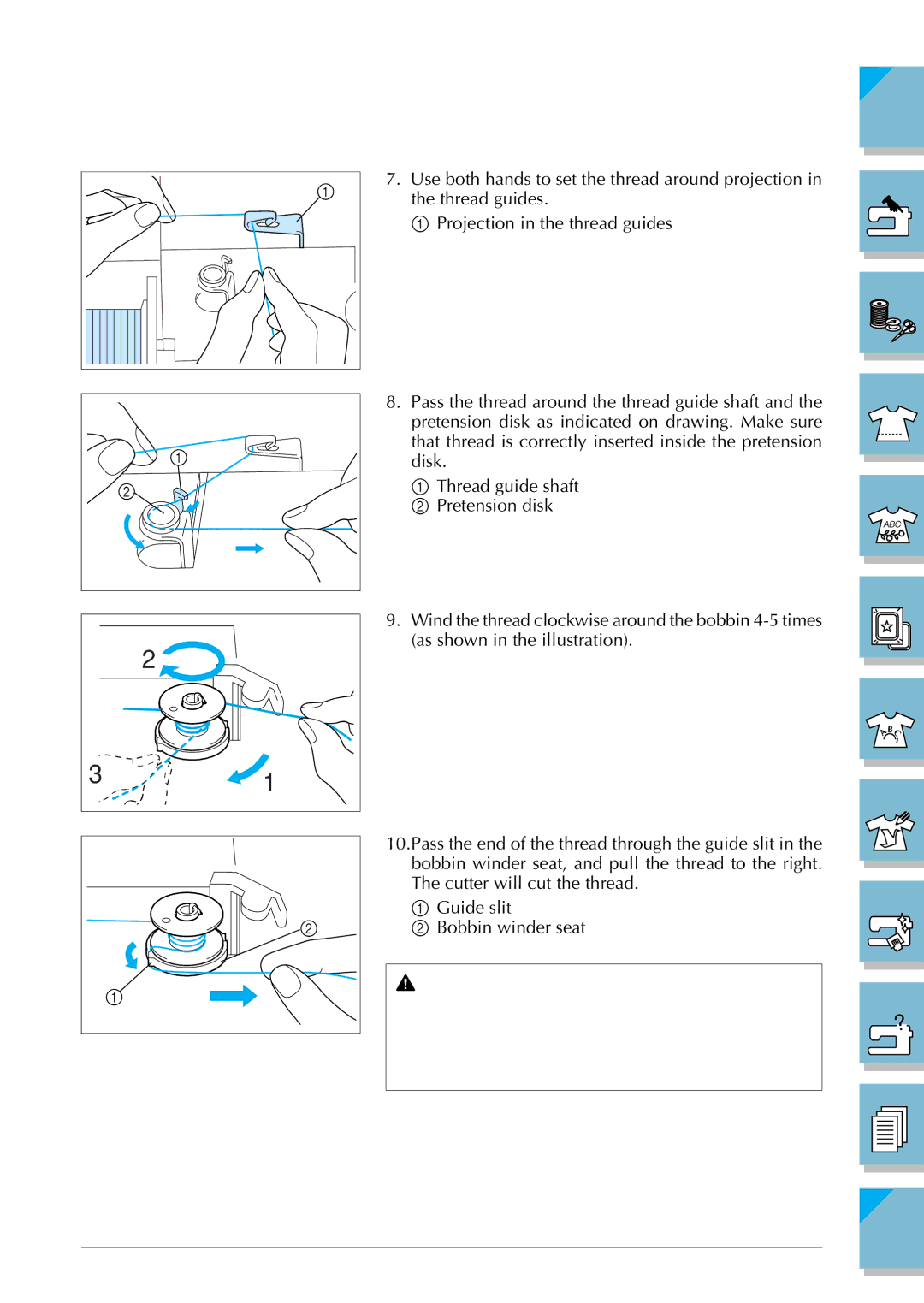 Brother ULT2002D operation manual Index 