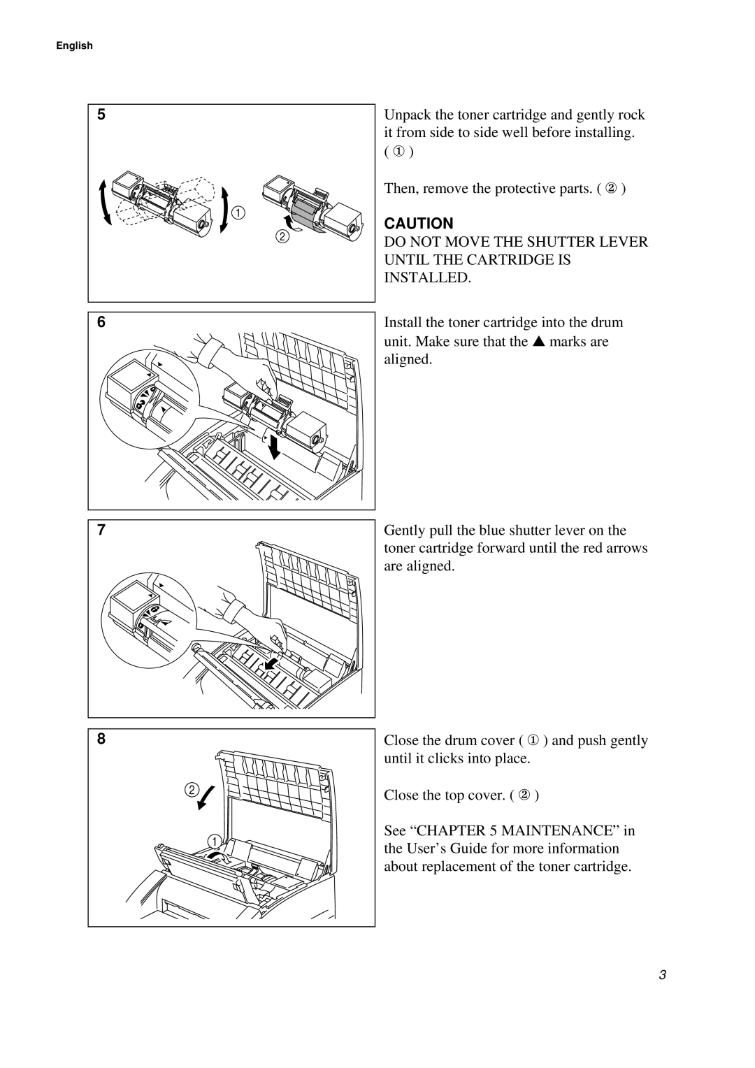 Brother WL-660 Series setup guide English 