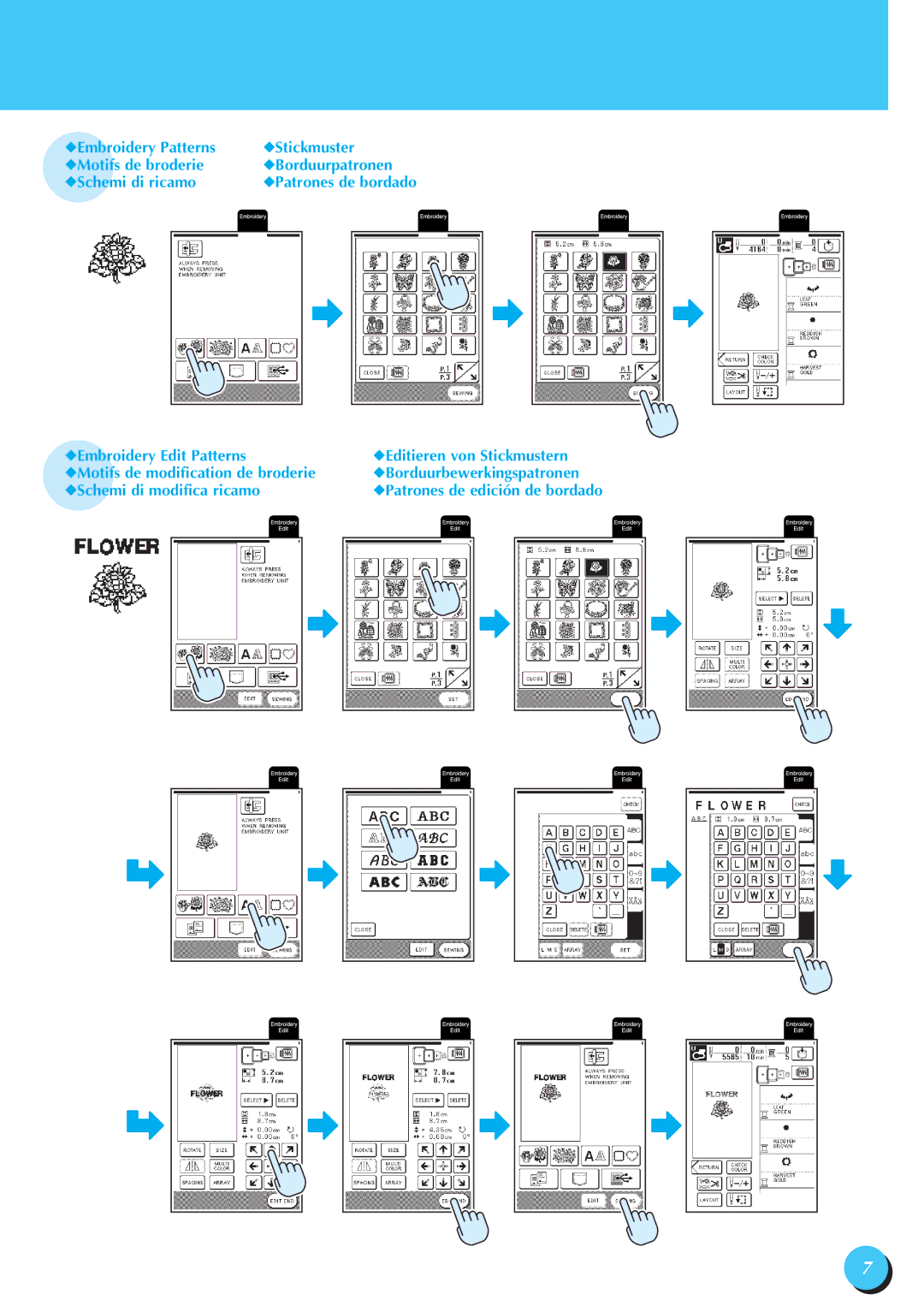 Brother Innov-is 1500, XD0556-051 manual 