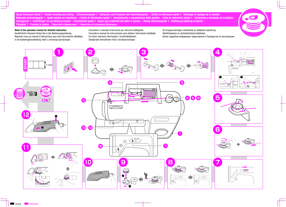 Brother INOV 40, XE2429-001 manual 