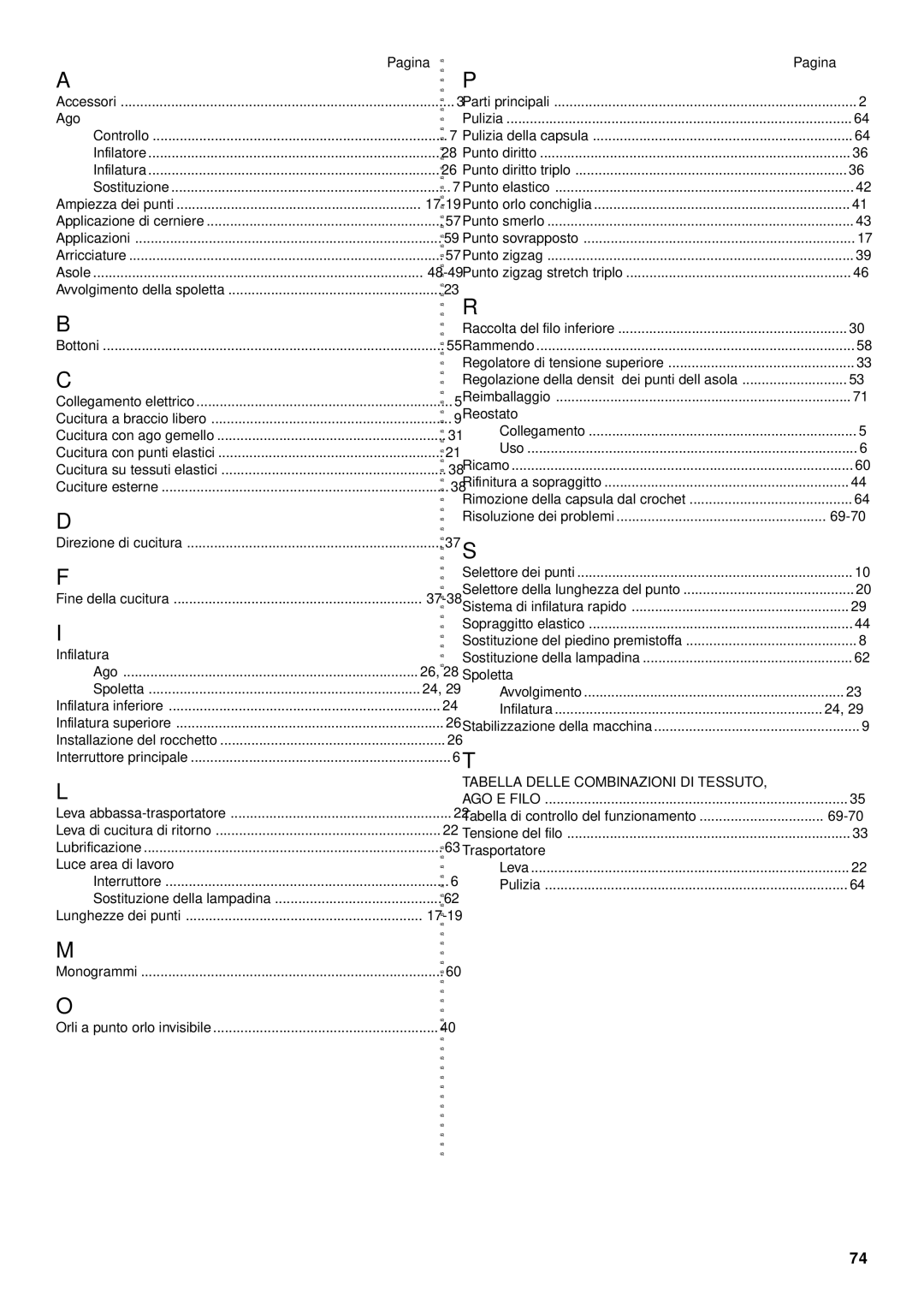 Brother XL-5032, XL-5012 instruction manual Ago 