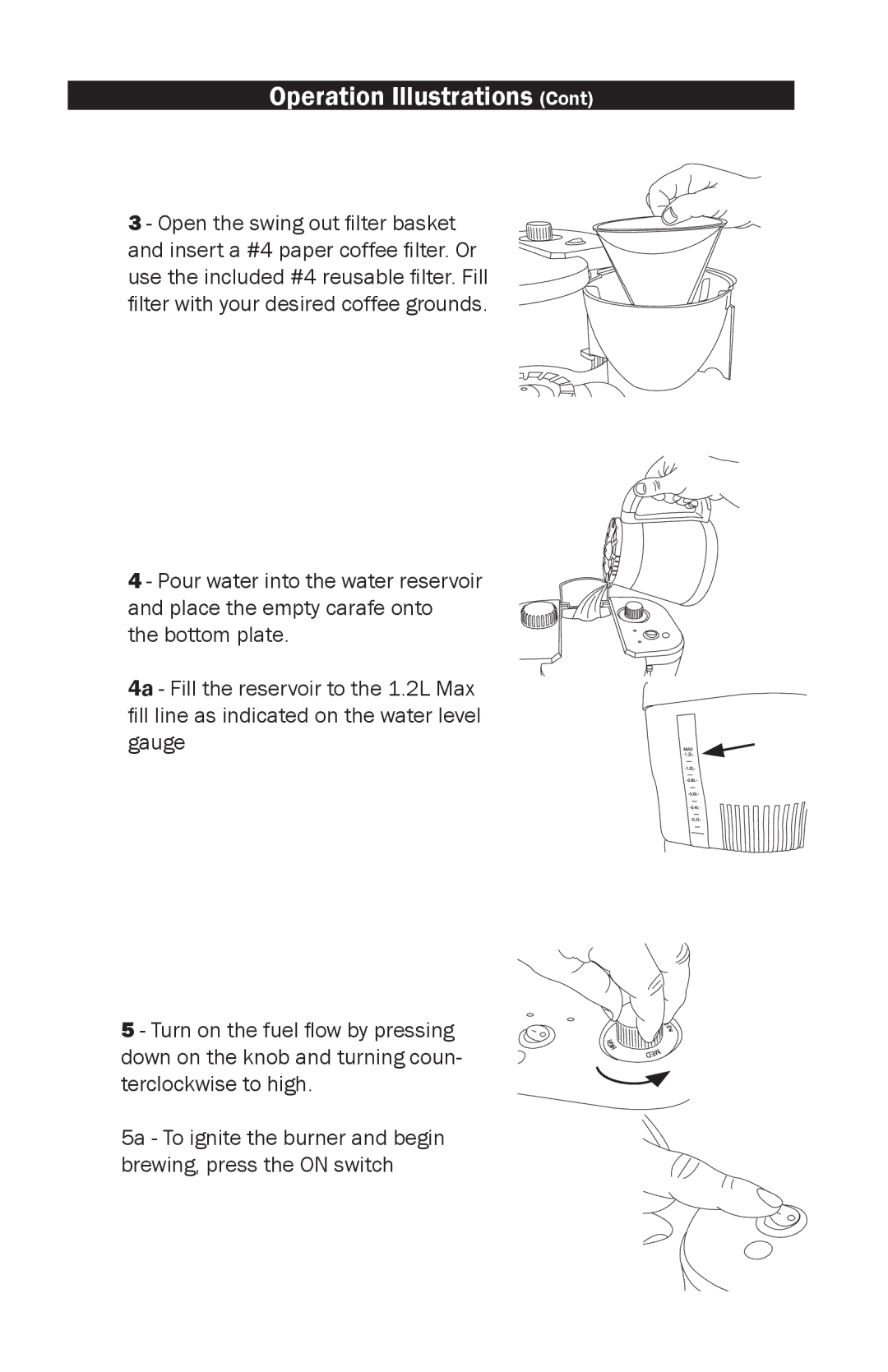 Brunton 81-100730 user manual Operation Illustrations 