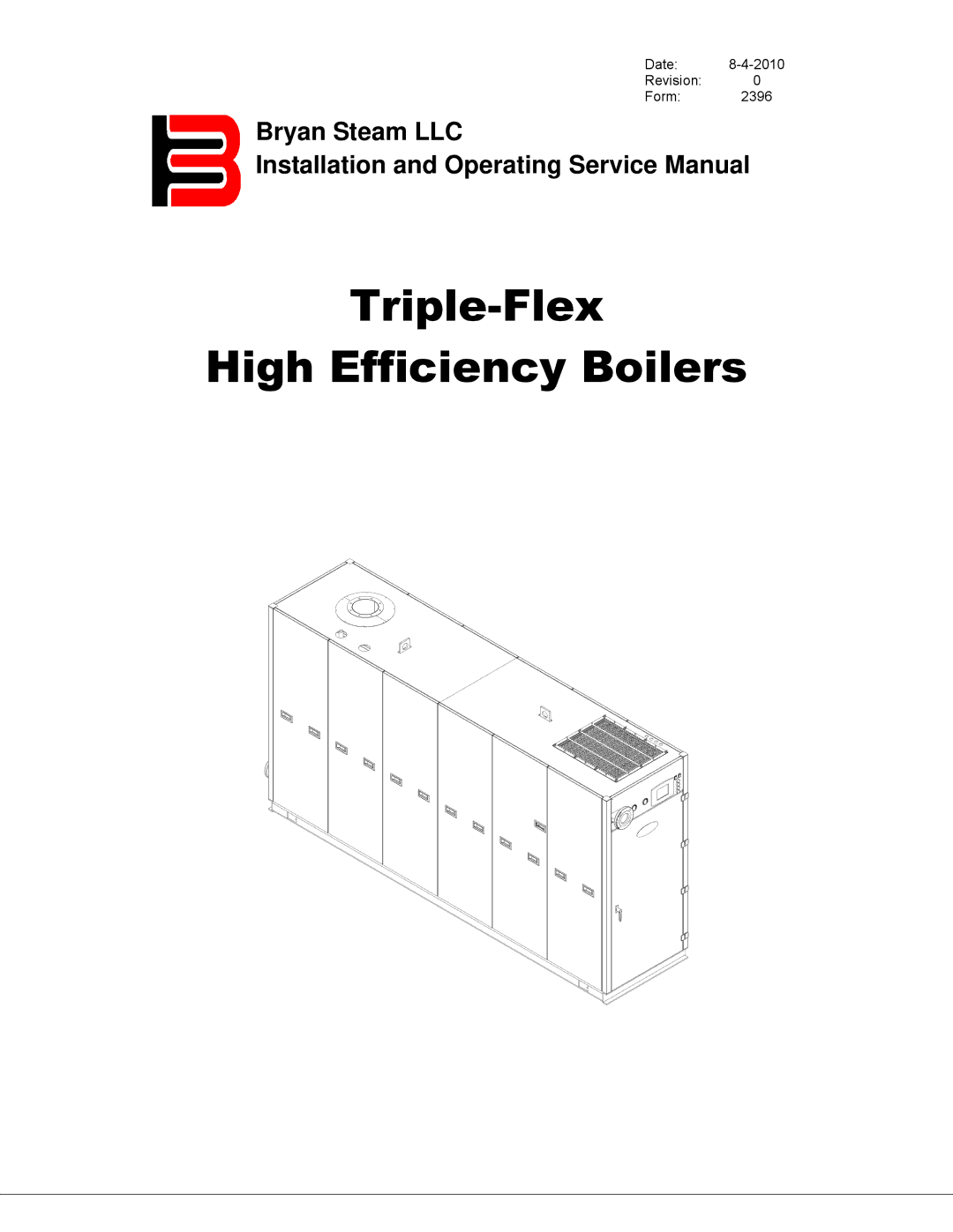 Bryan Boilers 250, Triple-Flex 150, & 300, 200 service manual Triple-Flex High Efficiency Boilers 