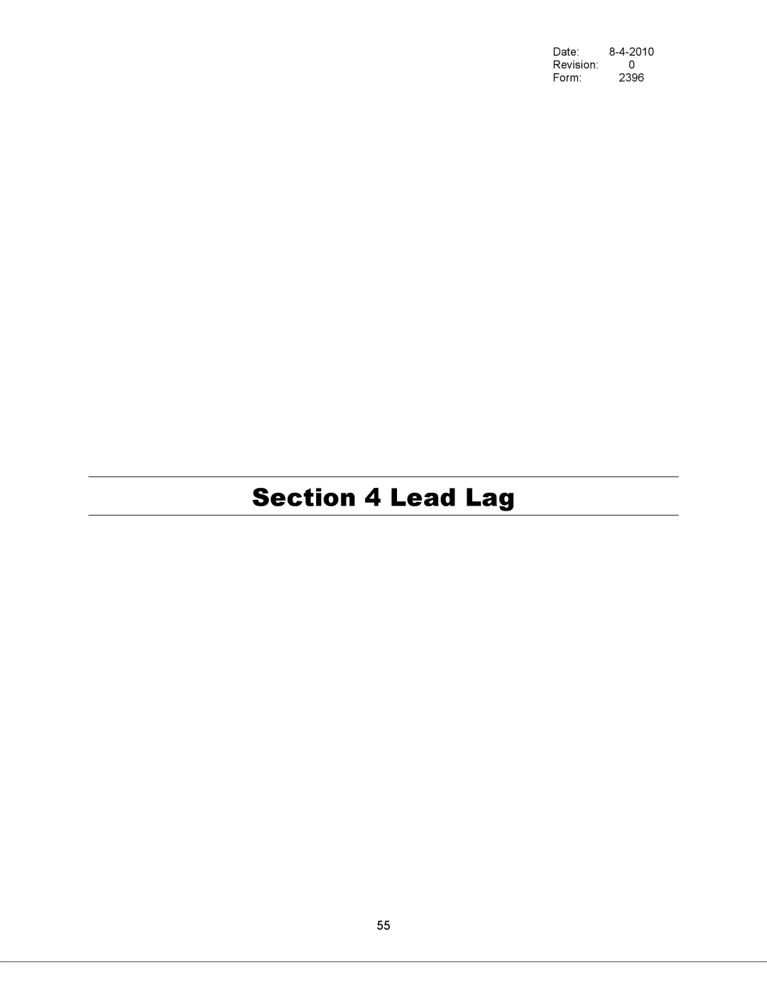 Bryan Boilers 250, Triple-Flex 150, & 300, 200 service manual Lead Lag 