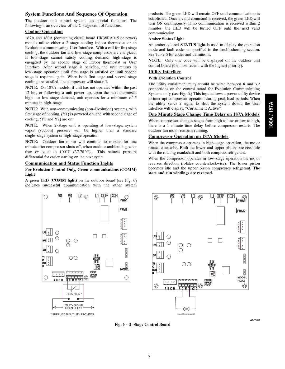 Bryant 180A installation instructions System Functions And Sequence Of Operation 