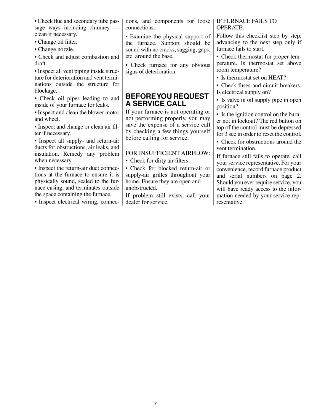 Bryant 185248 manual 