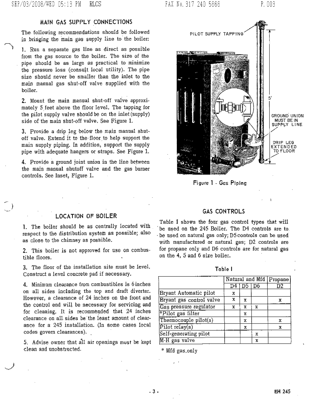 Bryant 245 manual 