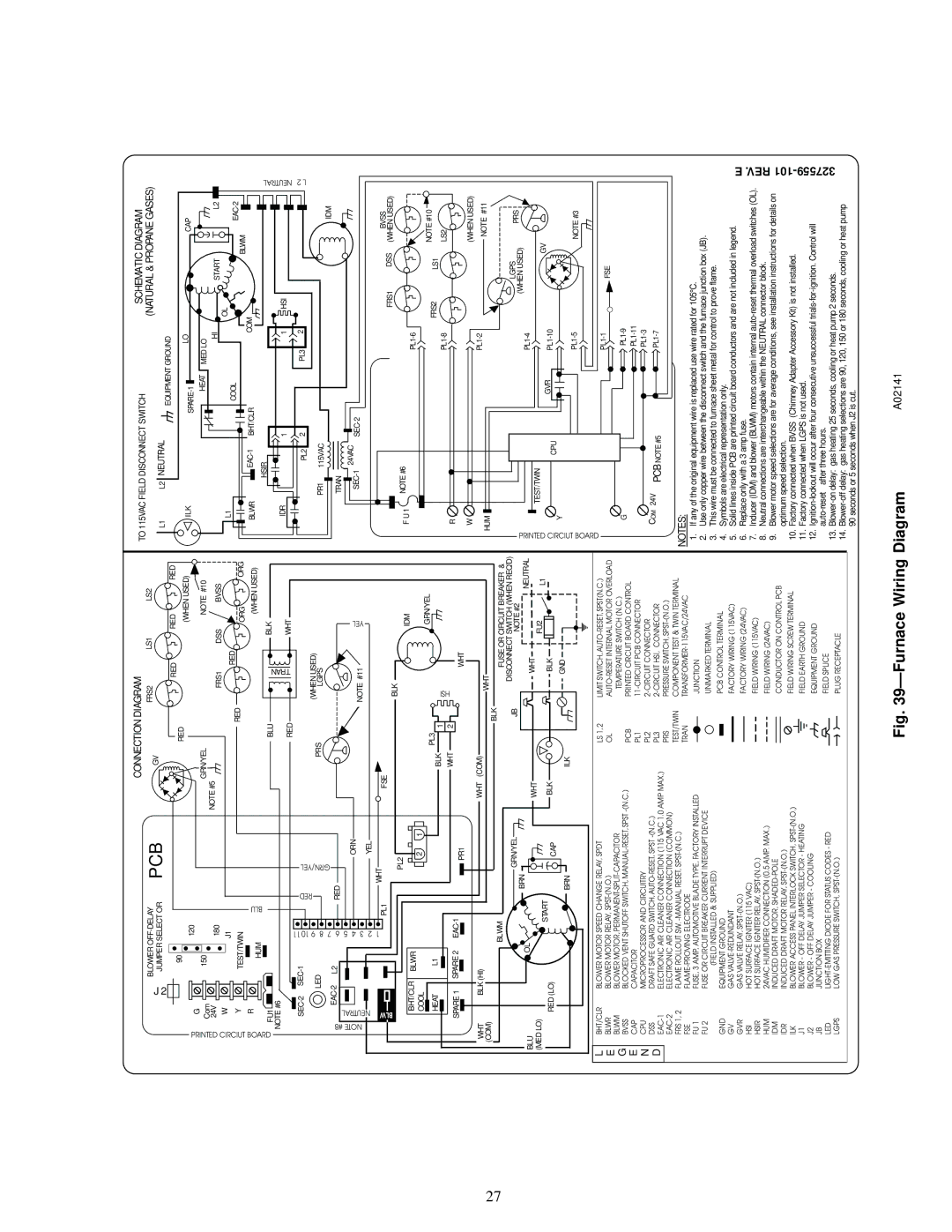 Bryant 310JAV, 310AAV warranty Pcb 