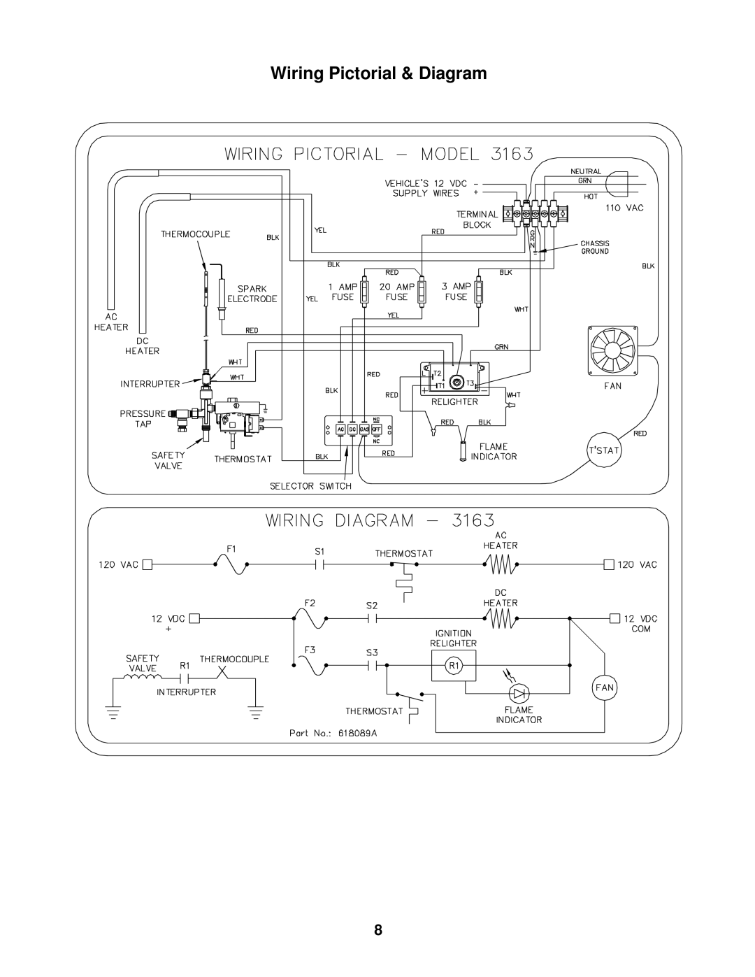 Bryant 3163 service manual Wiring Pictorial & Diagram 