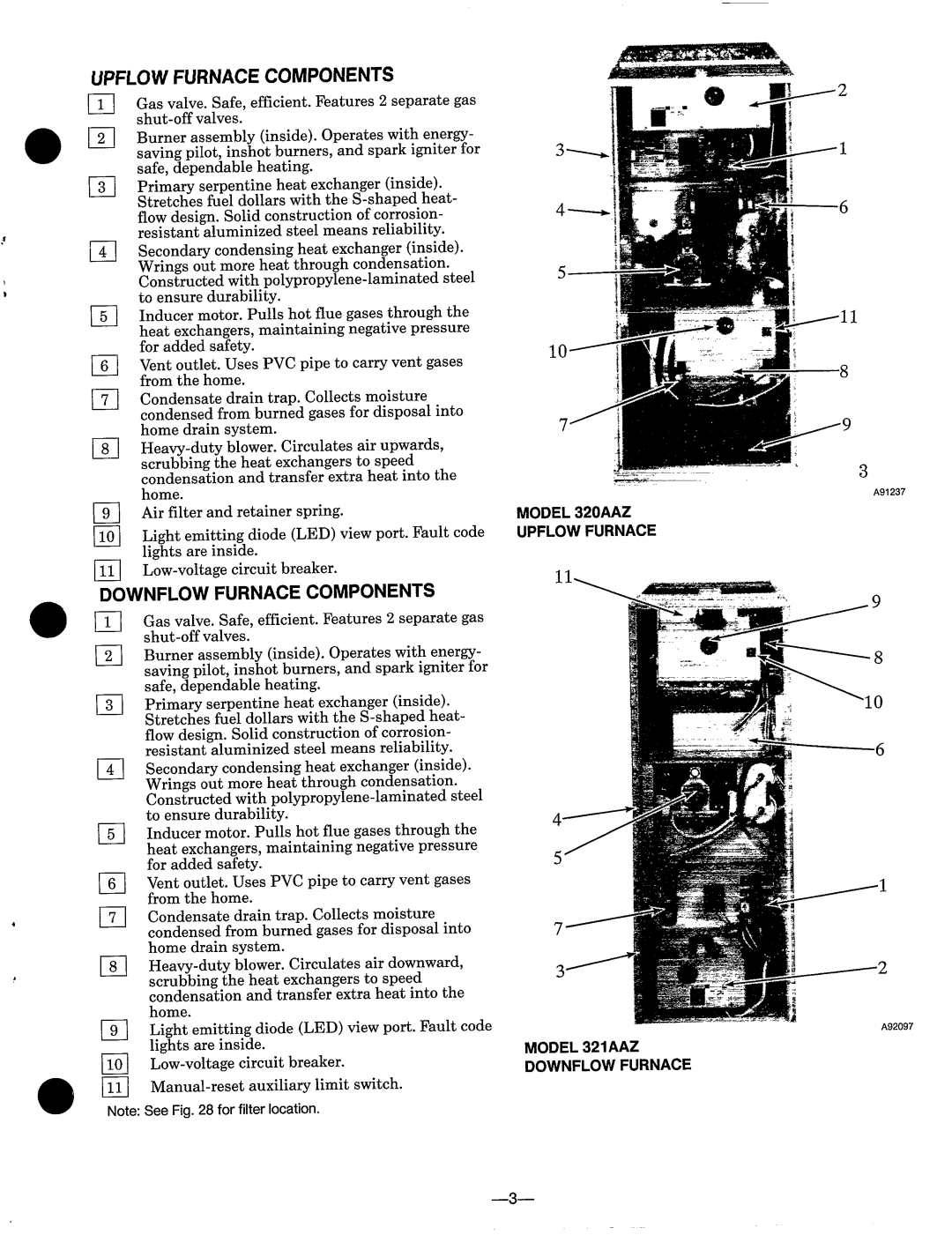 Bryant 320AAZ manual 