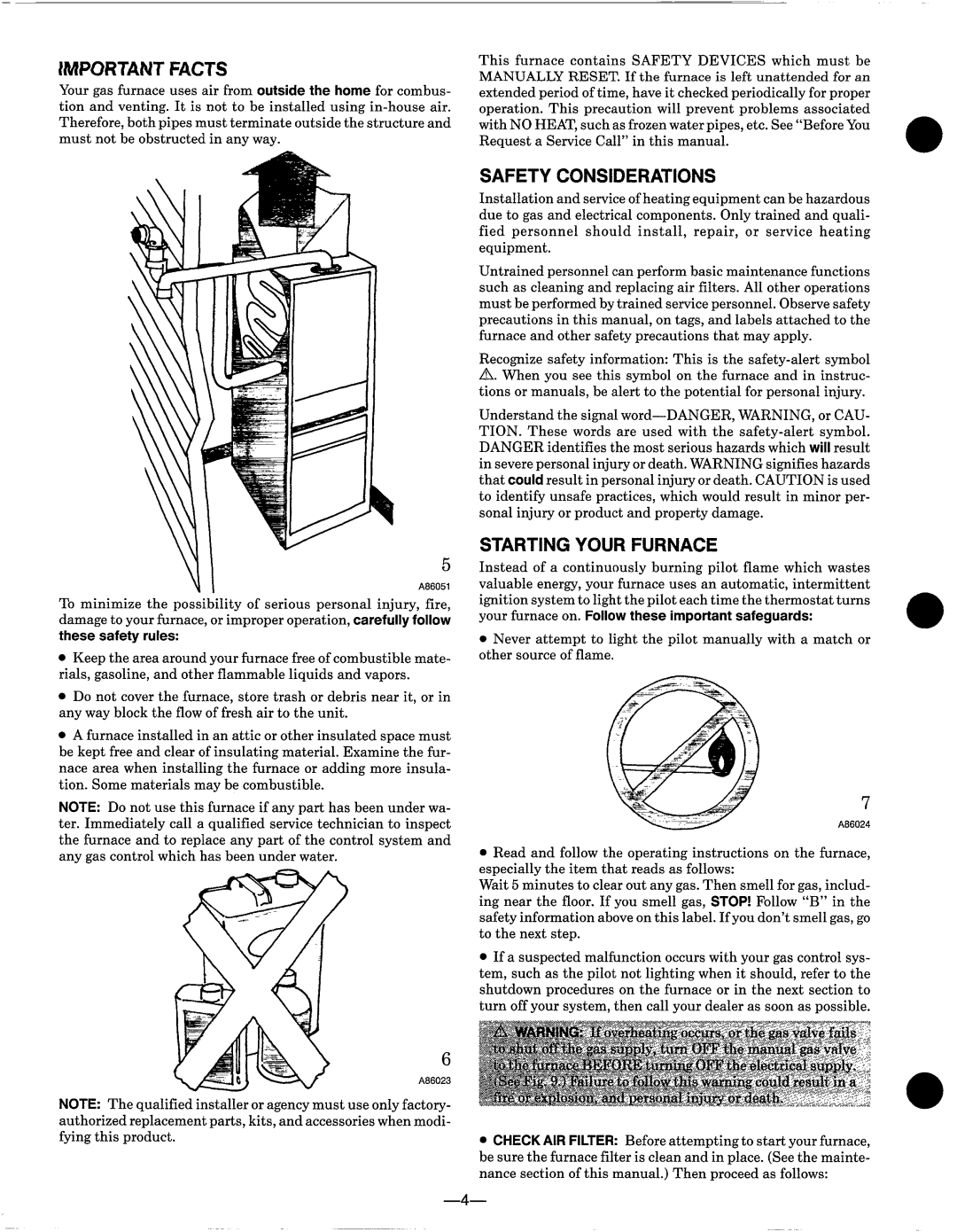 Bryant 320AAZ manual 