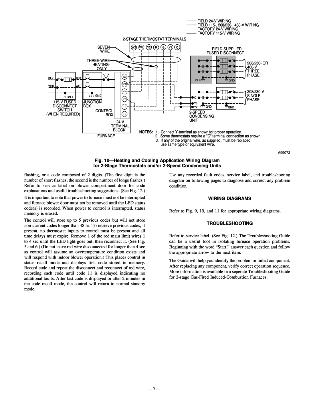 Bryant 330JAV, 331JAV instruction manual Wiring Diagrams, Troubleshooting 
