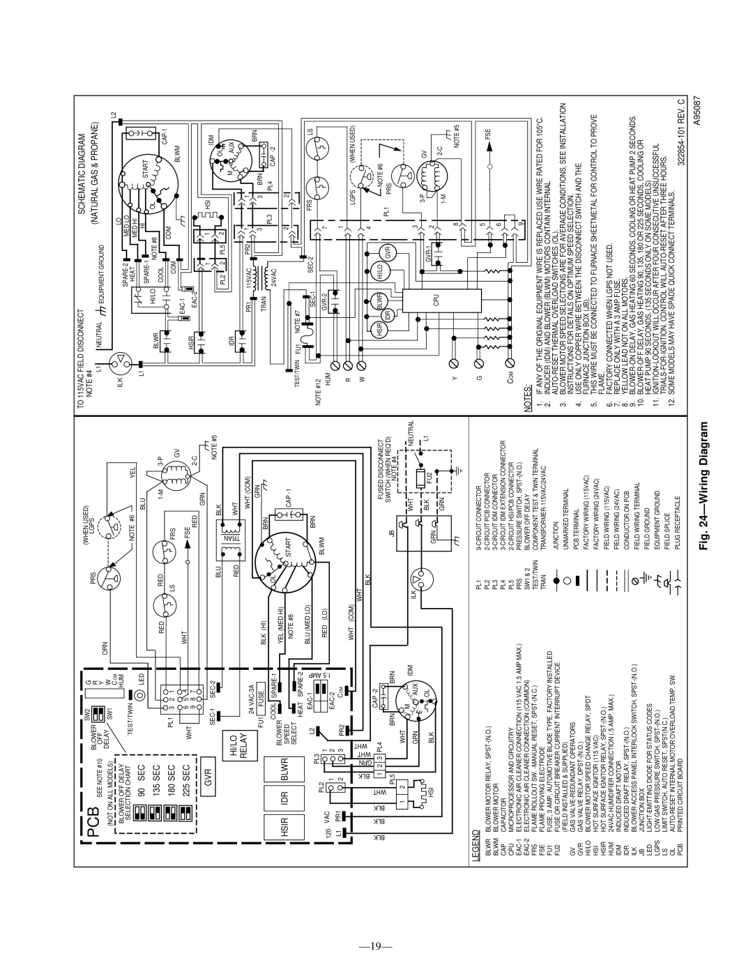 Bryant 340MAV instruction manual ÐWiring Diagram 