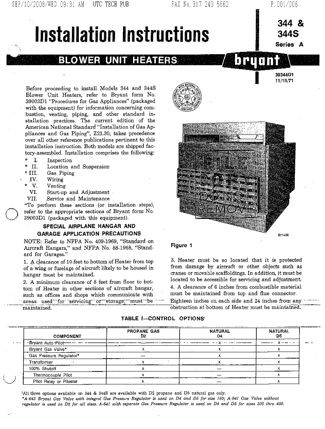 Bryant 344S manual 
