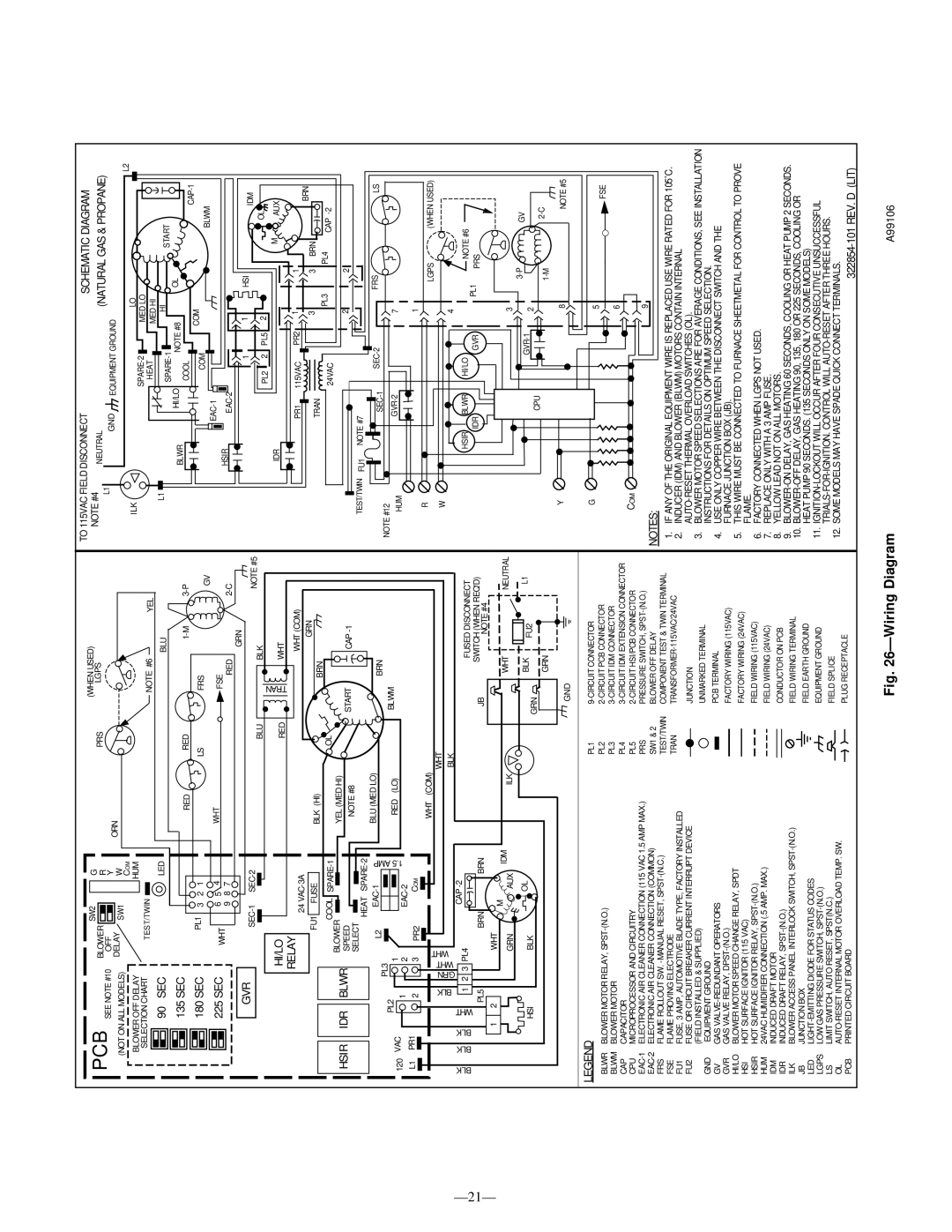 Bryant 345MAV instruction manual ÐWiring Diagram 