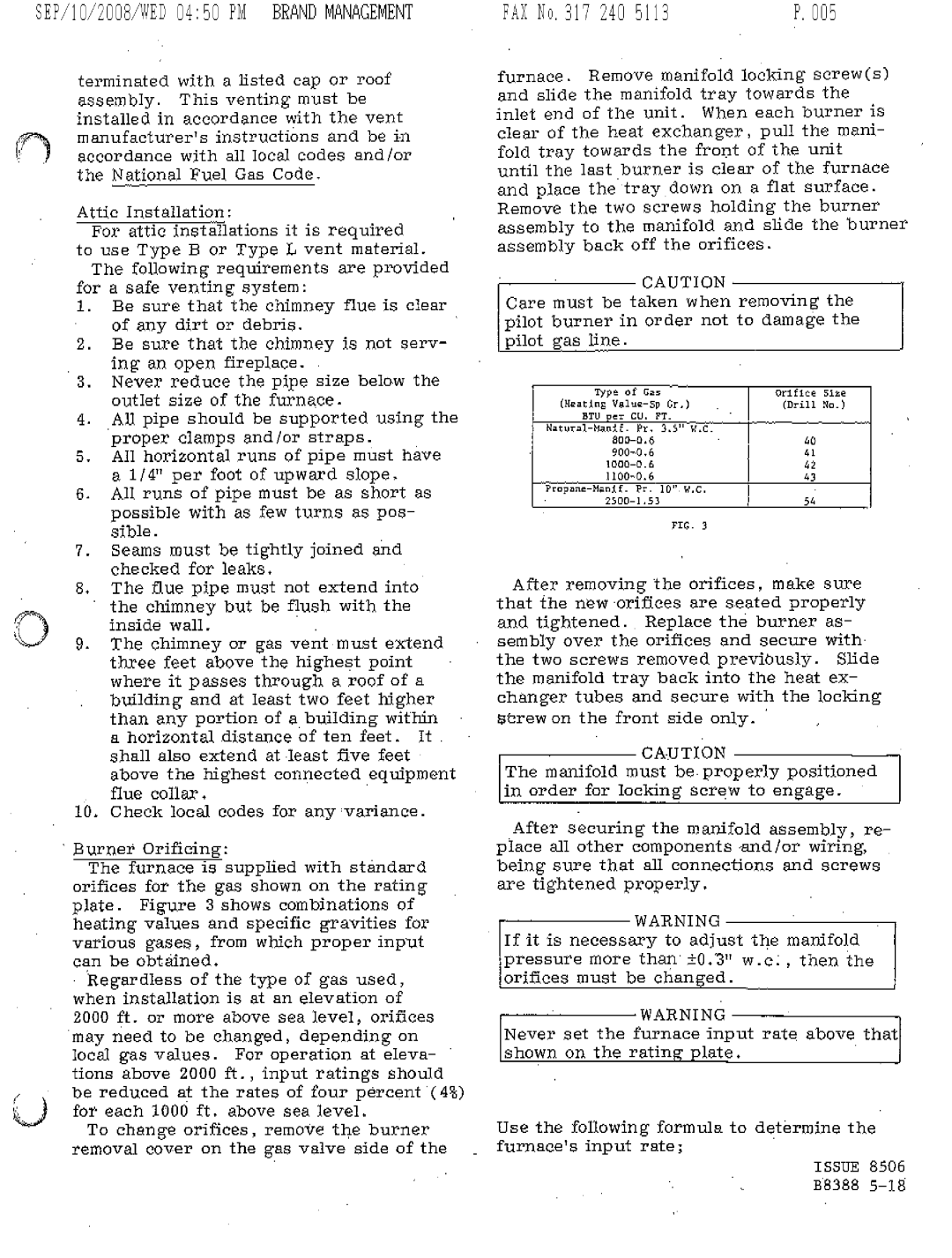 Bryant 349F manual 