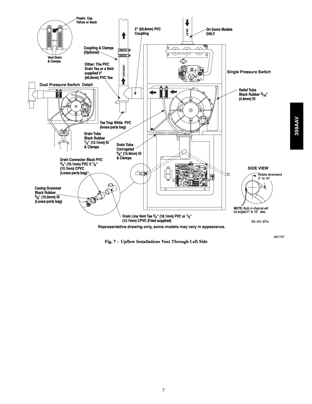 Bryant 359AAV instruction manual 2″ 50.8mm PVC 