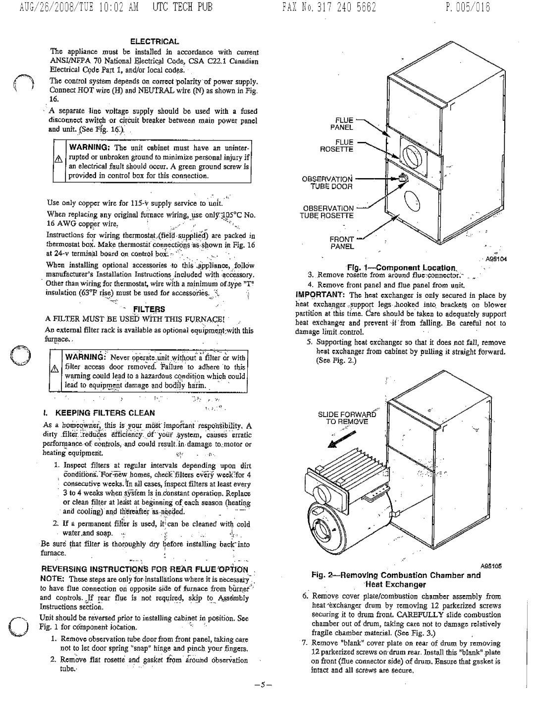 Bryant 364AAN manual 