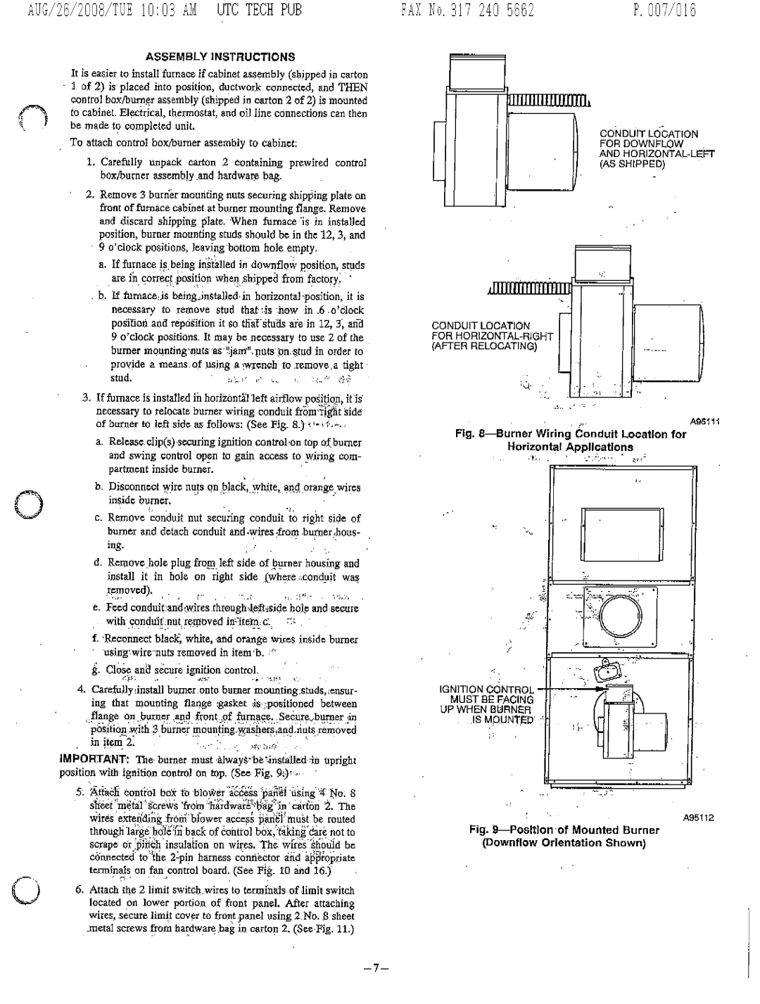 Bryant 364AAN manual 