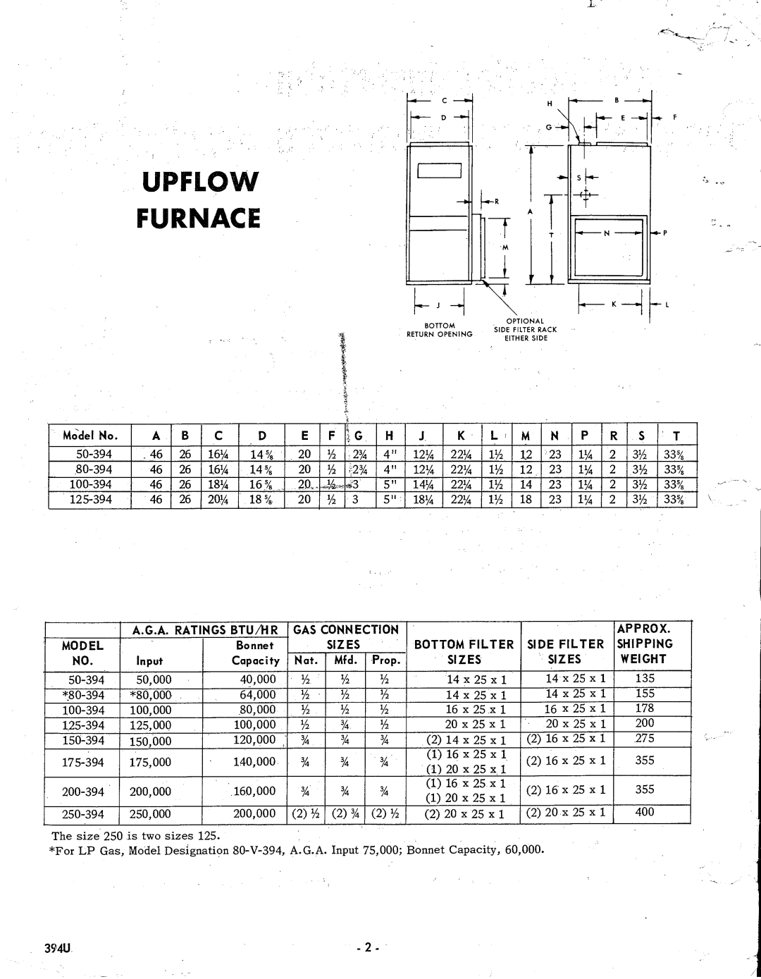 Bryant 394U manual 