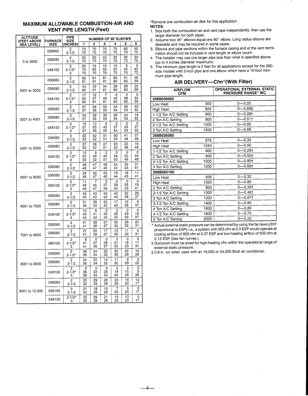 Bryant 398BAZ manual 