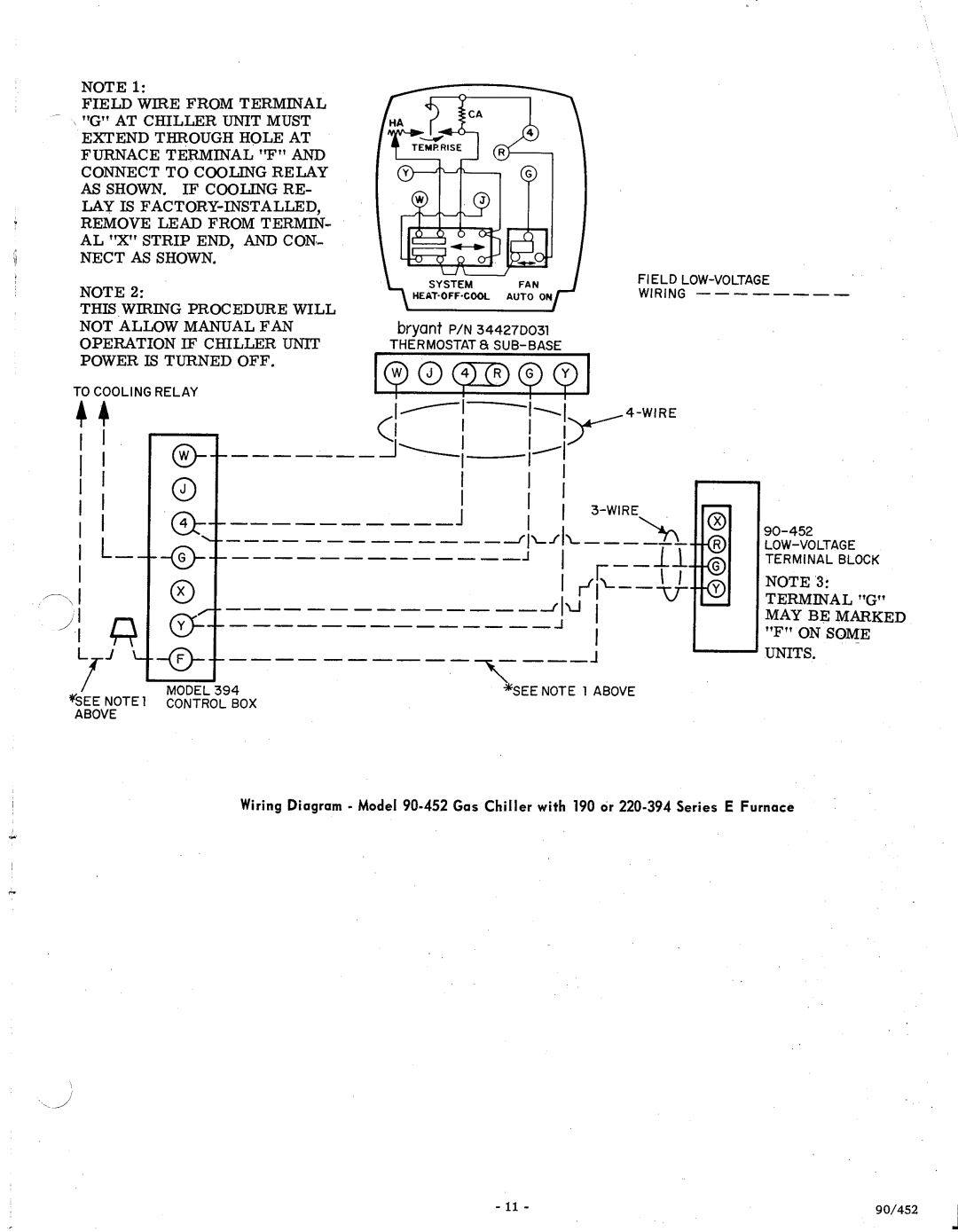 Bryant 452 manual 