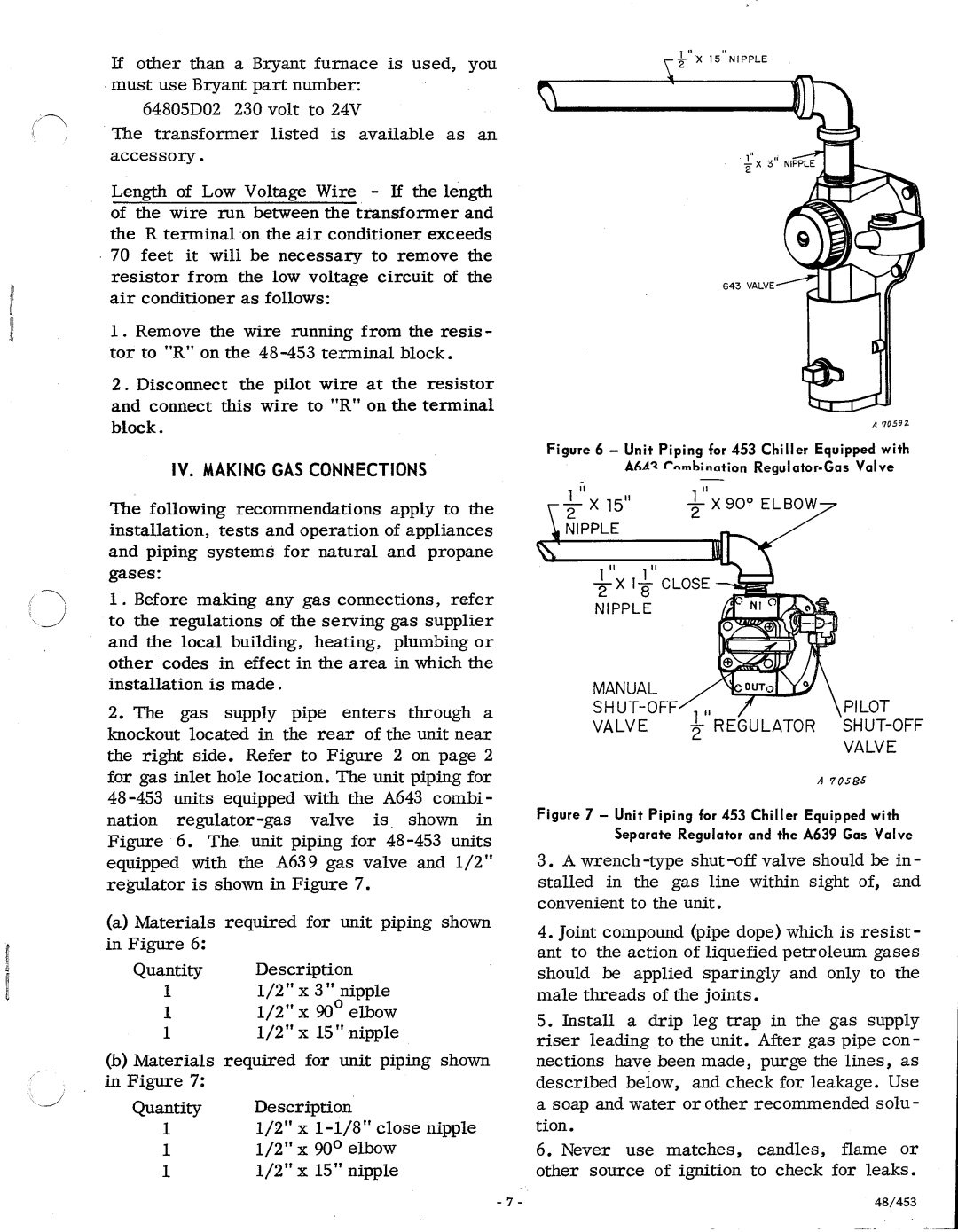 Bryant 453 manual 