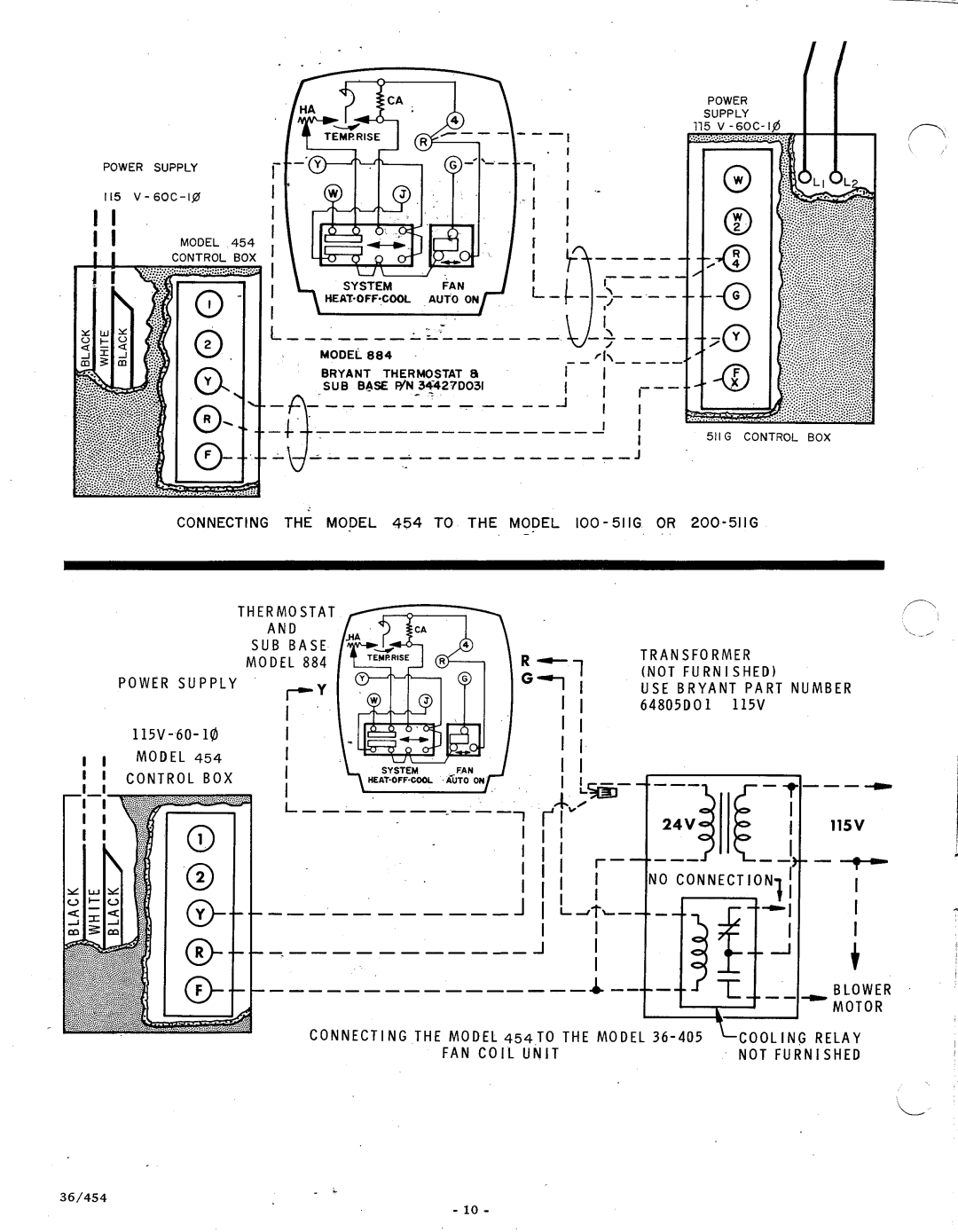 Bryant 454 manual 