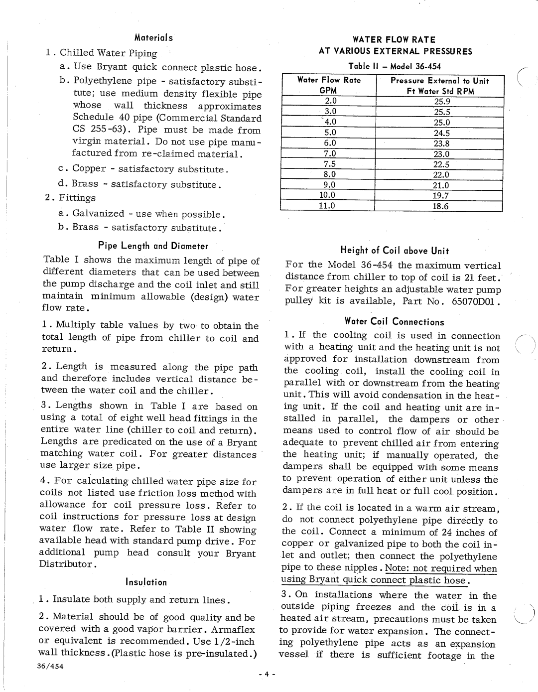 Bryant 454 manual 