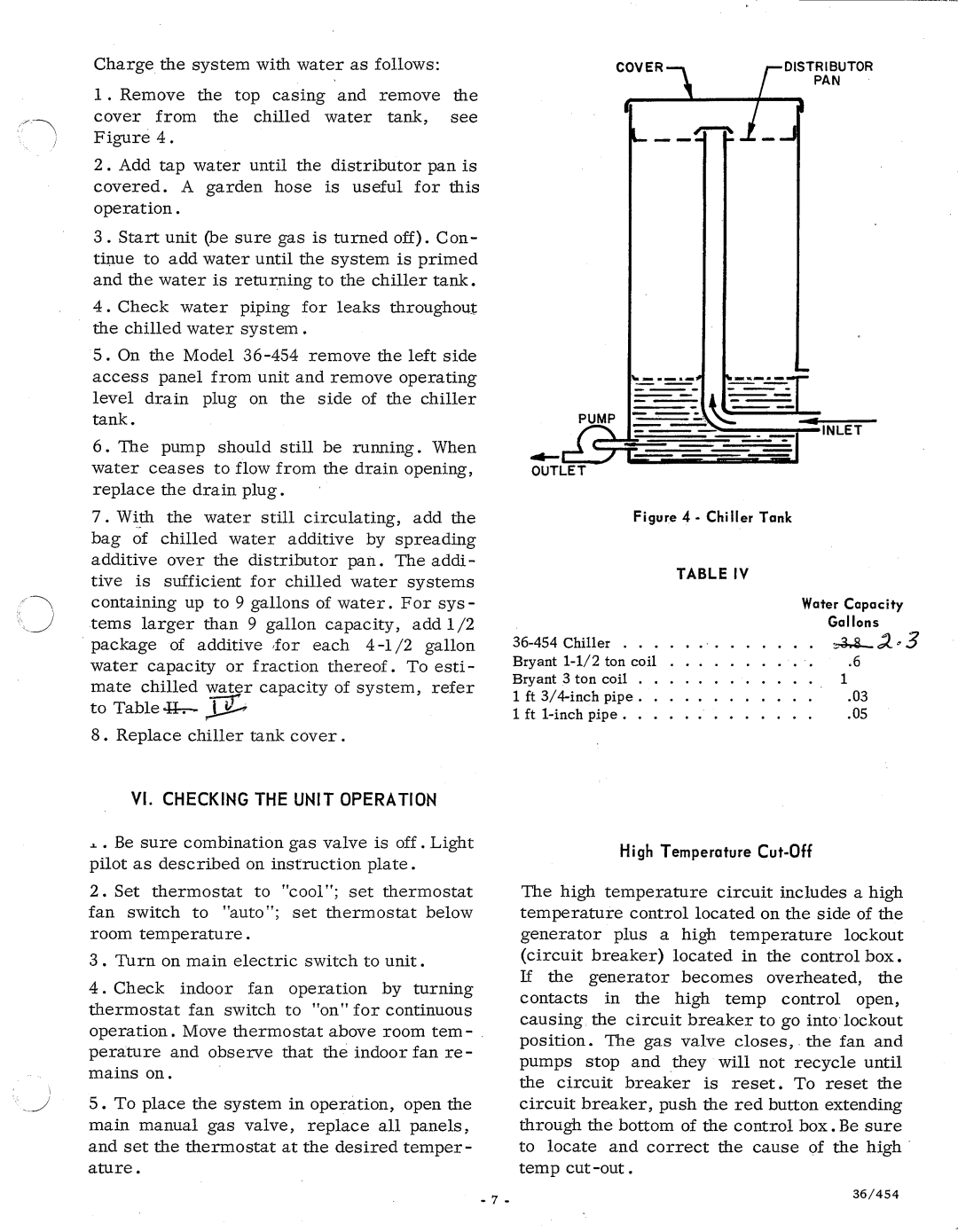 Bryant 454 manual 