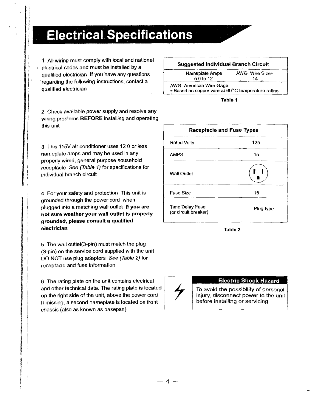 Bryant 463AAC008BA, 463AAC005BA manual 