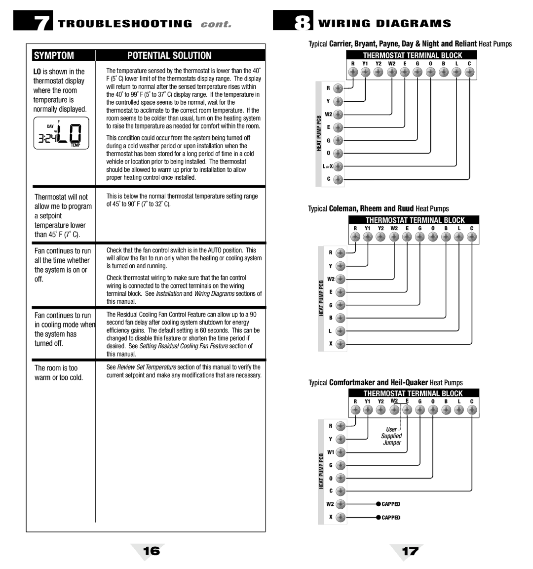 Bryant 5200 owner manual Wiring Diagrams 