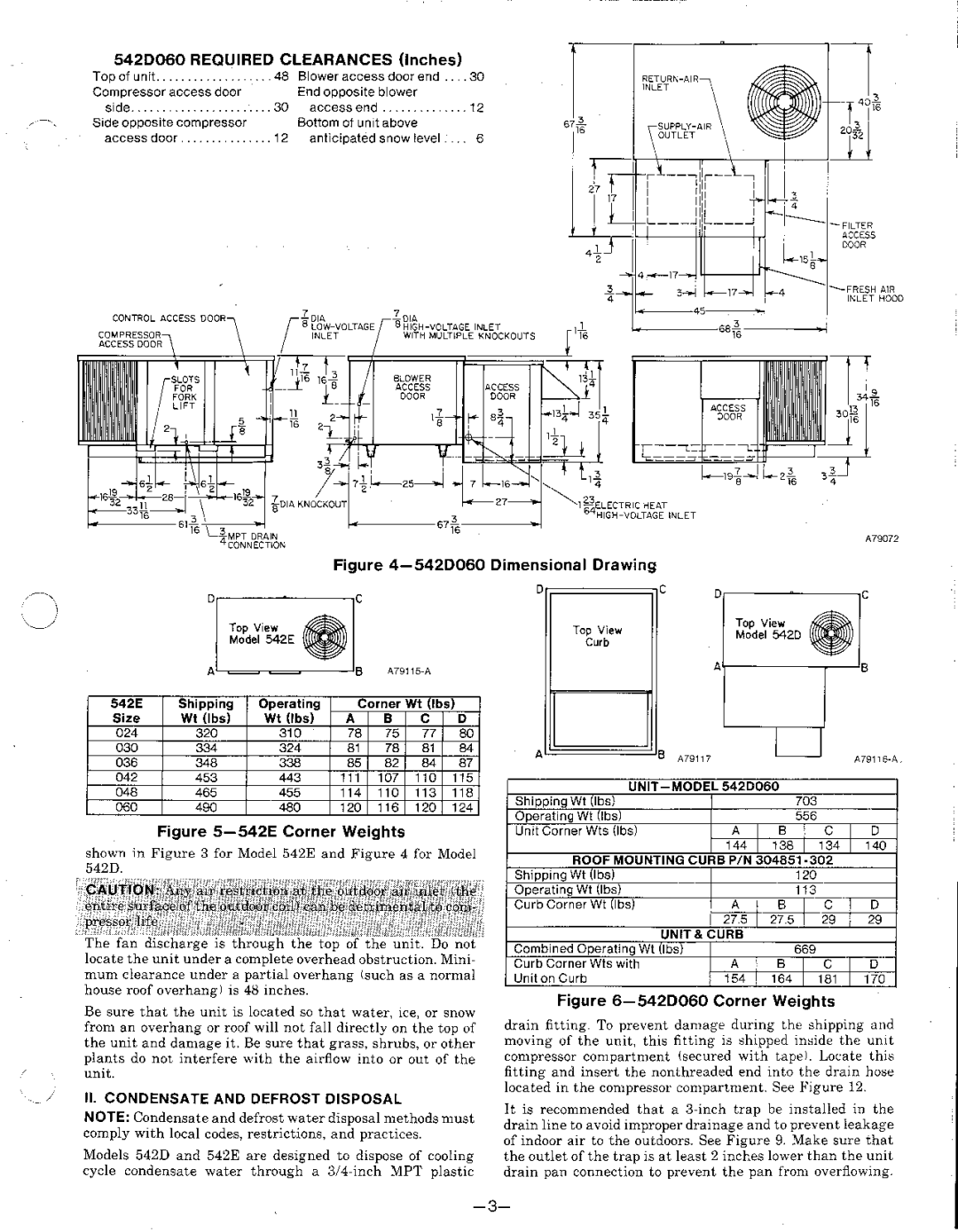 Bryant 542D060, 542E manual 