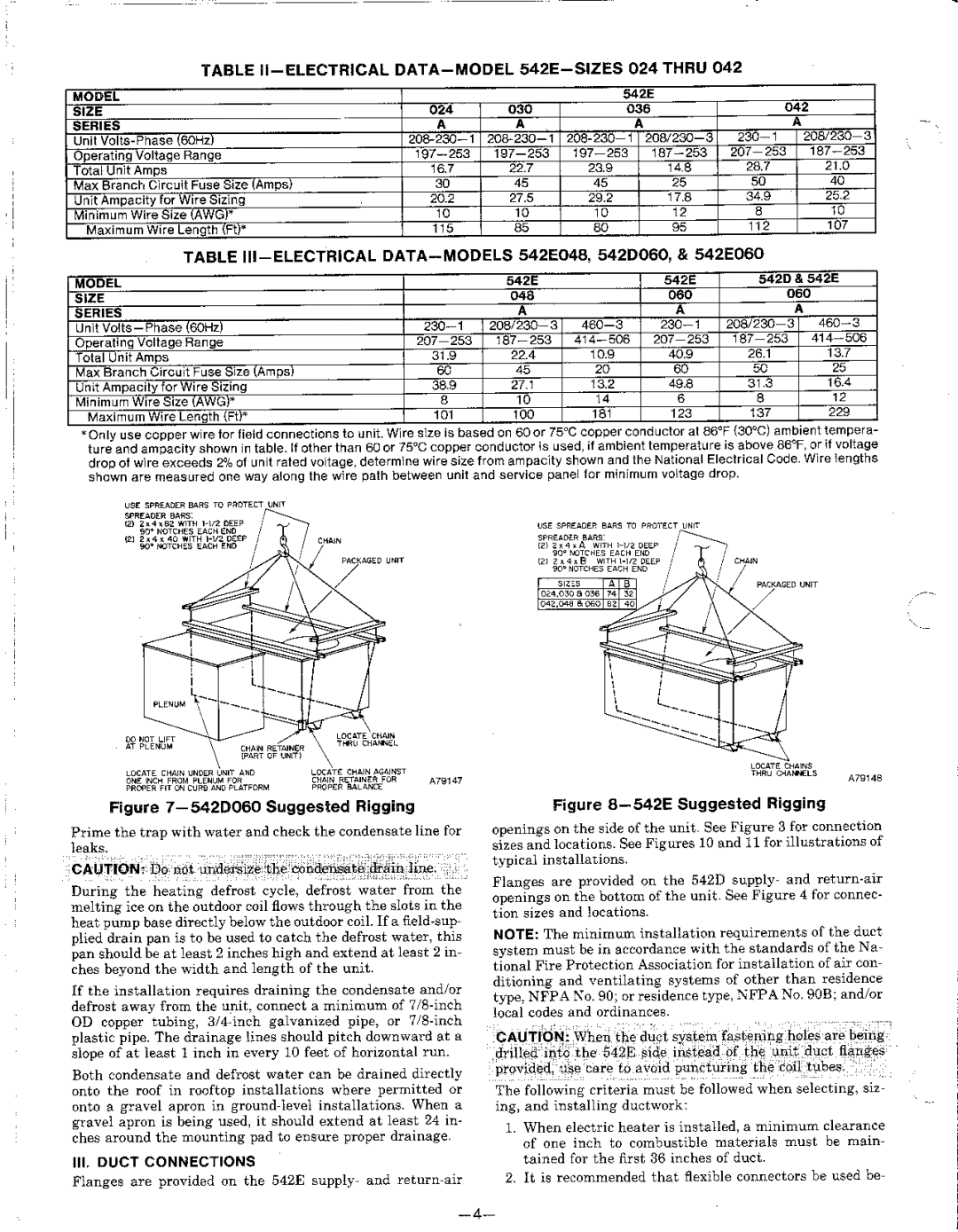 Bryant 542E, 542D060 manual 