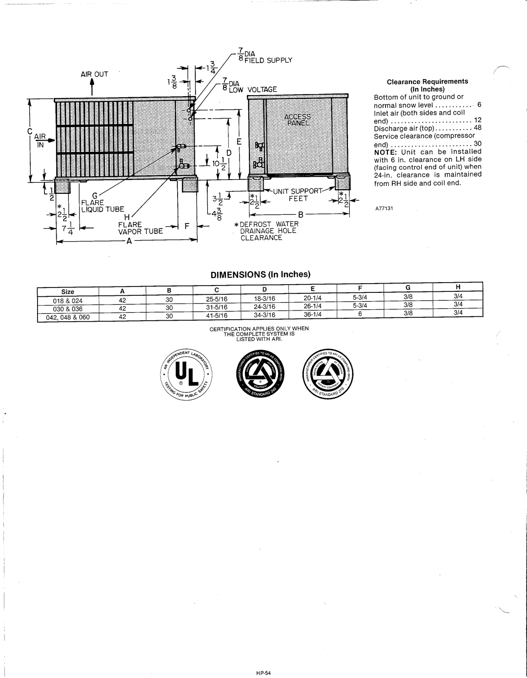 Bryant 544B manual 