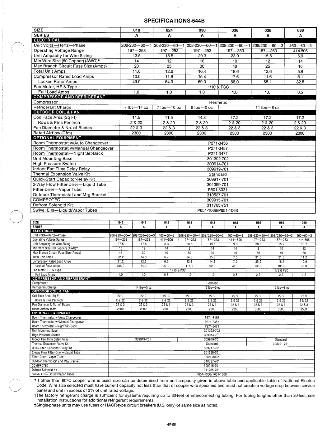 Bryant 544B manual 