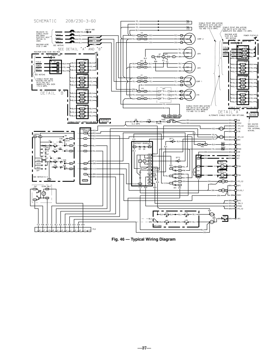 Bryant 548D installation instructions Typical Wiring Diagram 