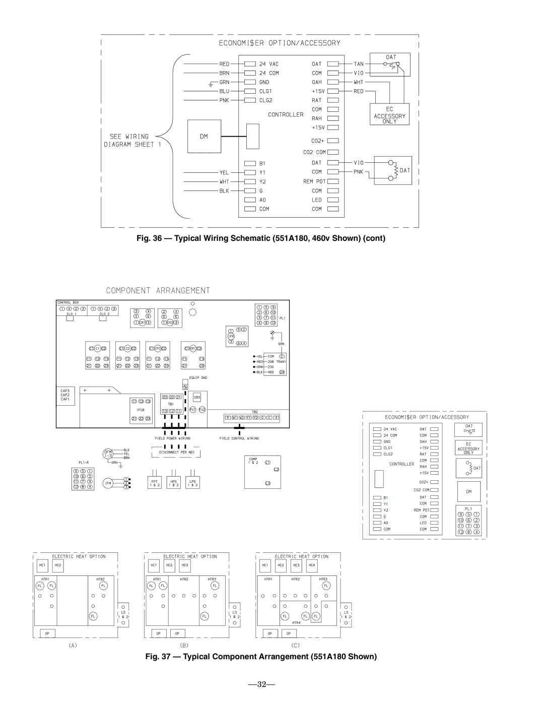 Bryant operation manual Typical Component Arrangement 551A180 Shown 