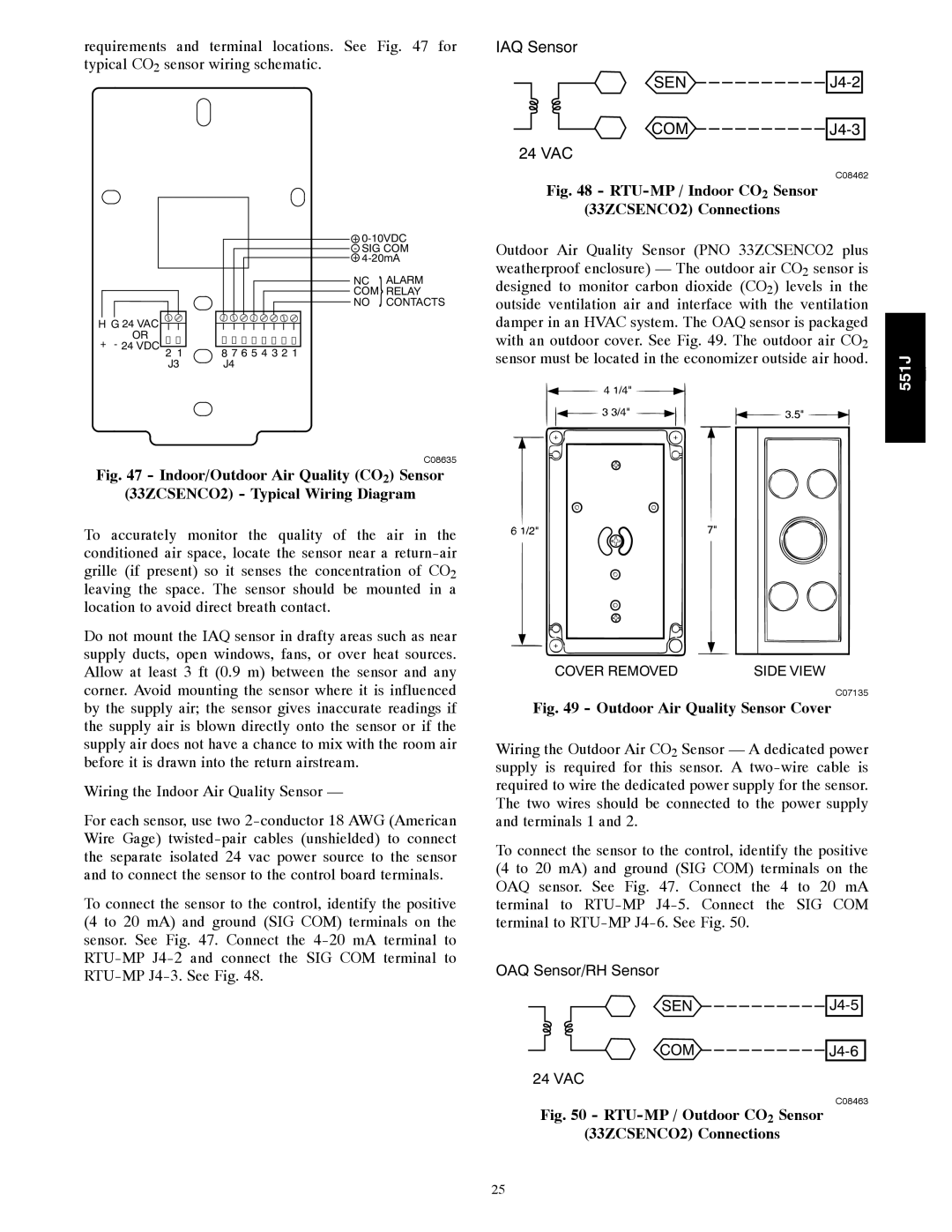 Bryant 551J installation instructions Sen 