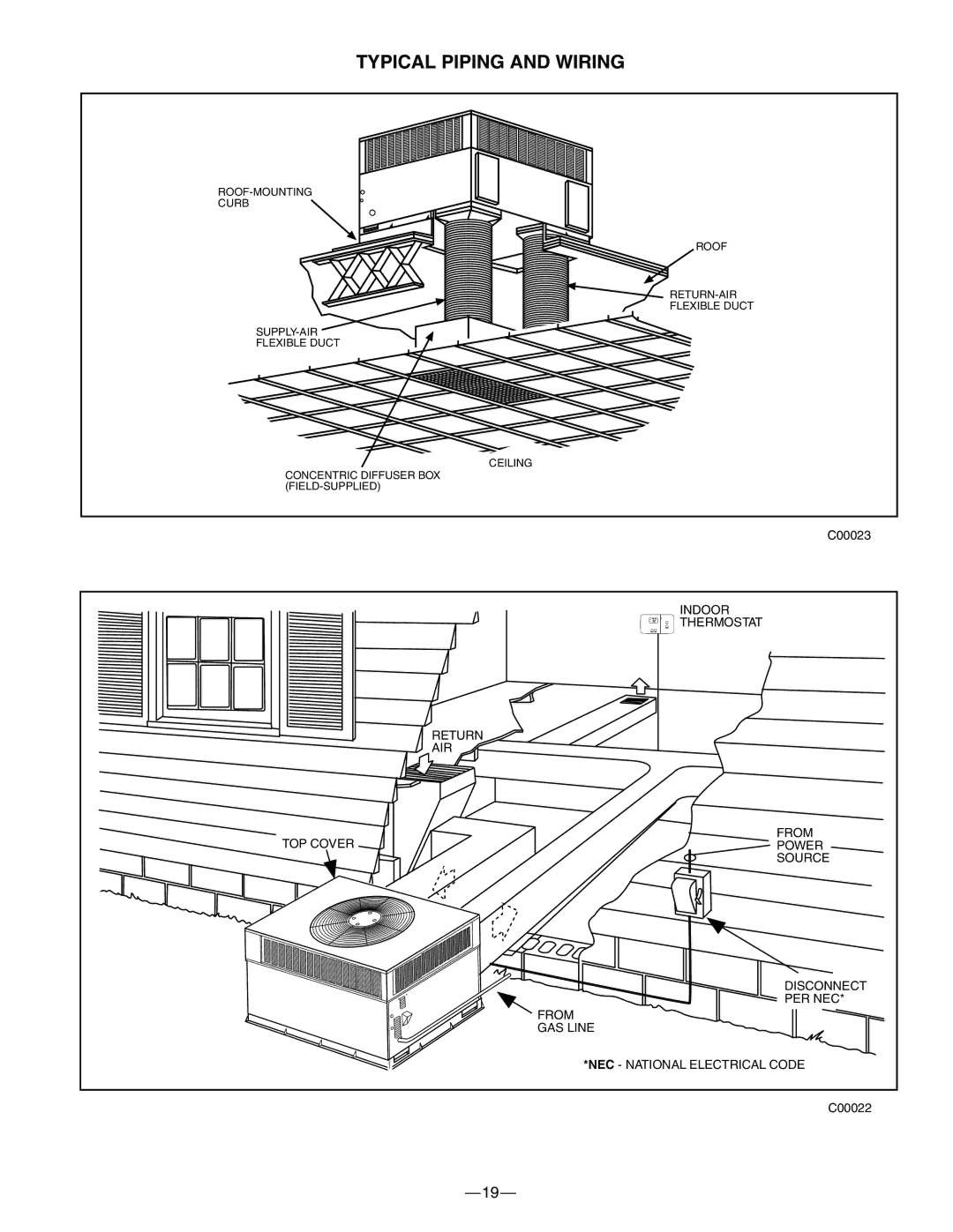 Bryant 574B manual Typical Piping and Wiring 