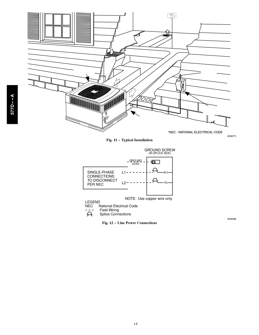 Bryant 577D----A installation instructions Typical Installation 