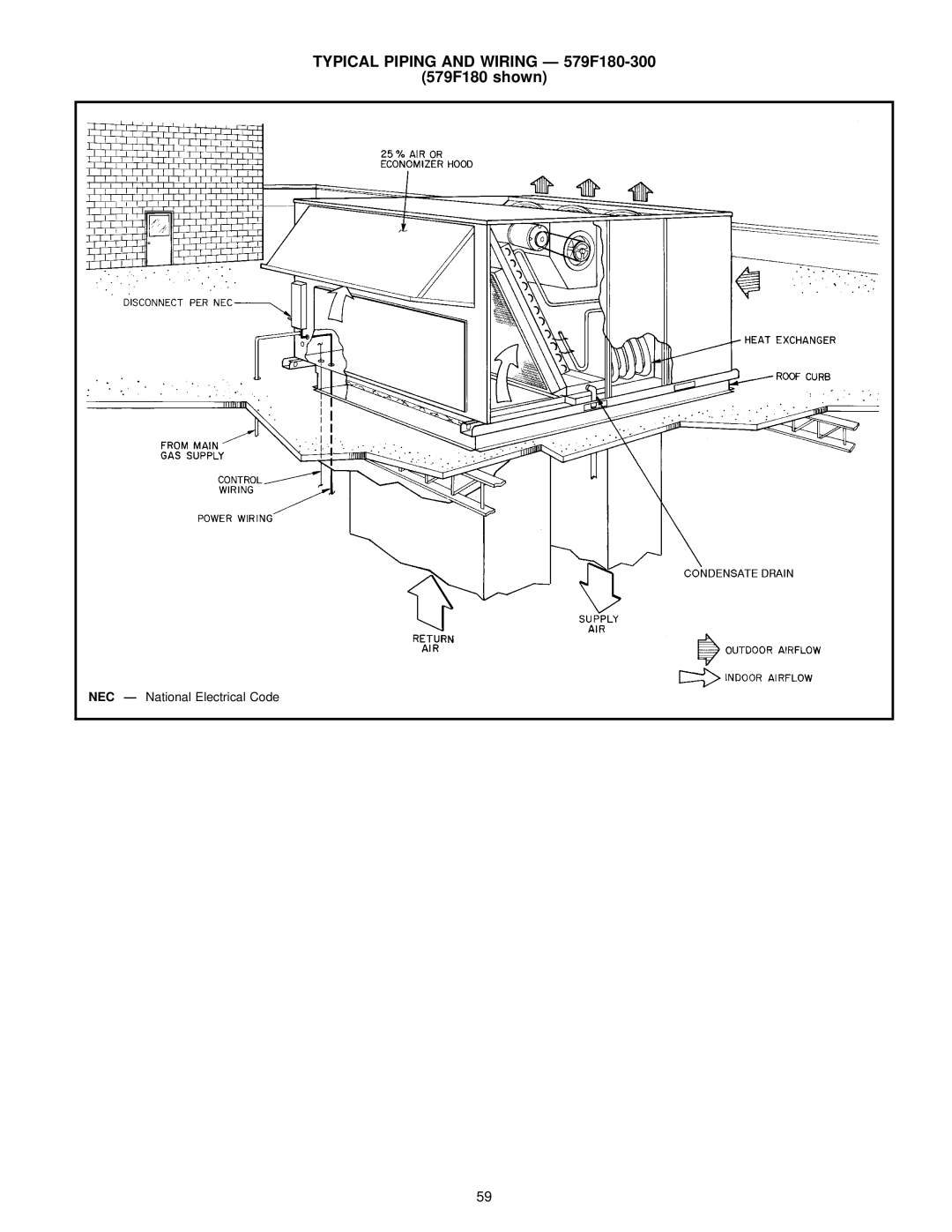 Bryant 580D manual Typical Piping and Wiring Ð 579F180-300, 579F180 shown 