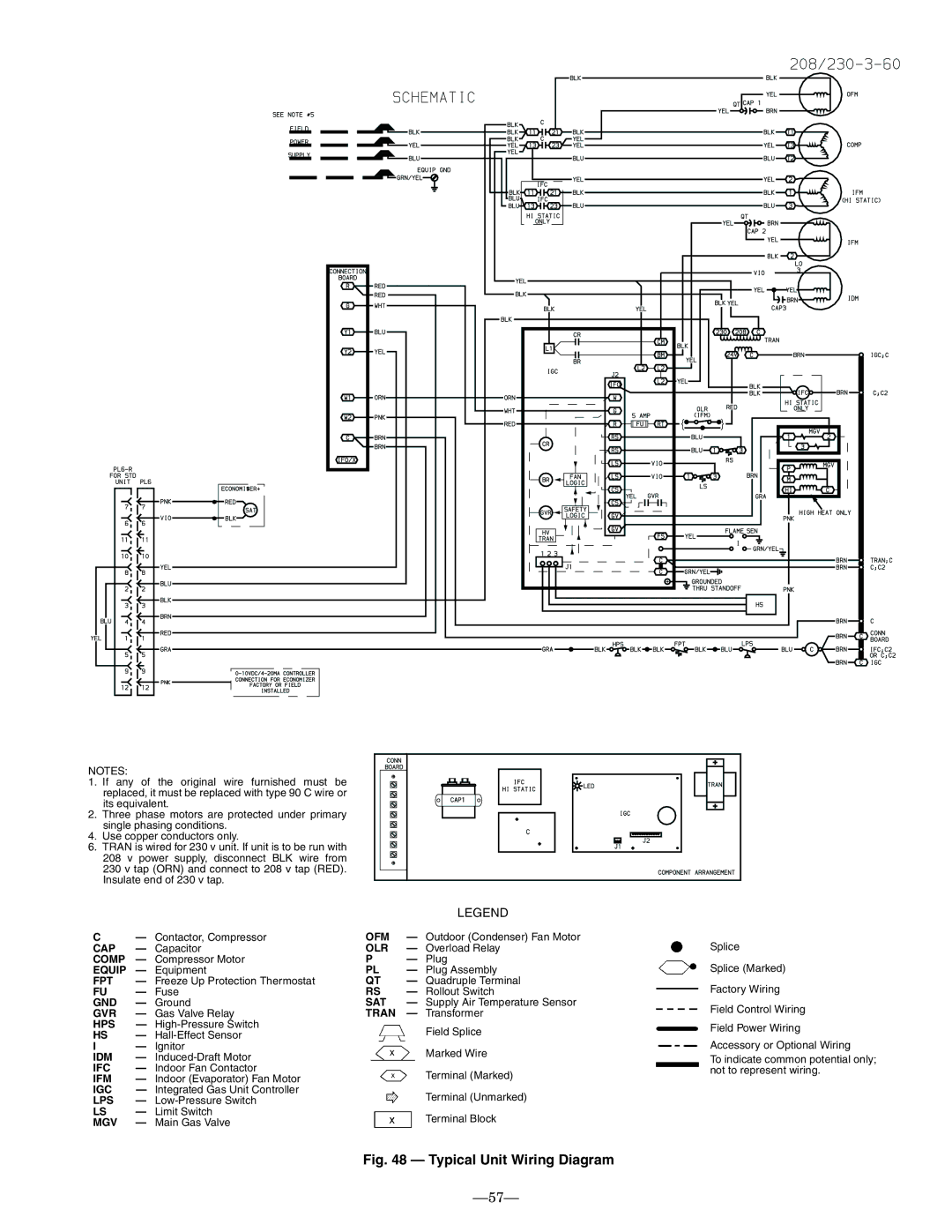 Bryant 580F installation instructions Fpt, Gnd, Gvr, Hps, Idm, Ifc, Ifm, Igc, Lps, Mgv, Tran 