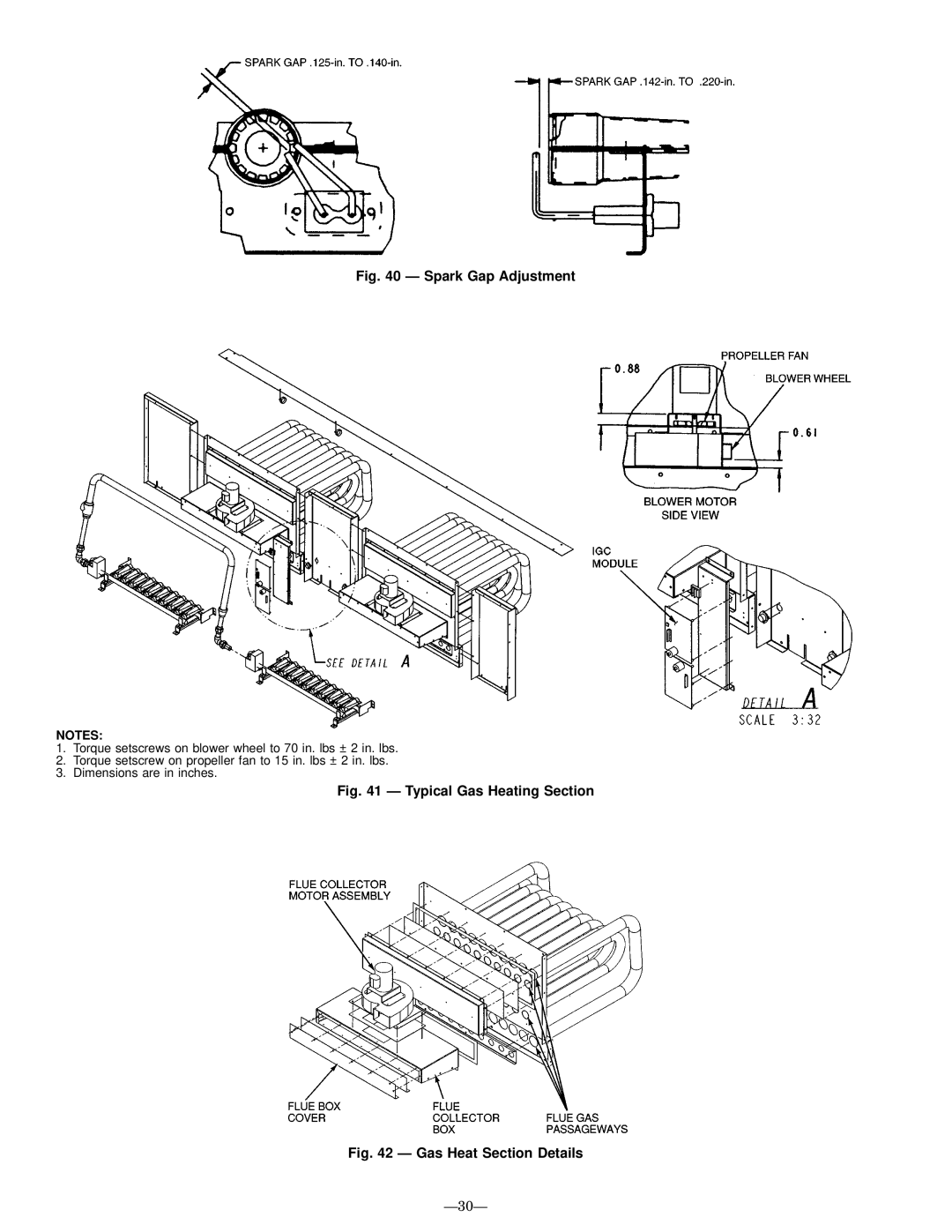 Bryant 580G manual Spark Gap Adjustment 