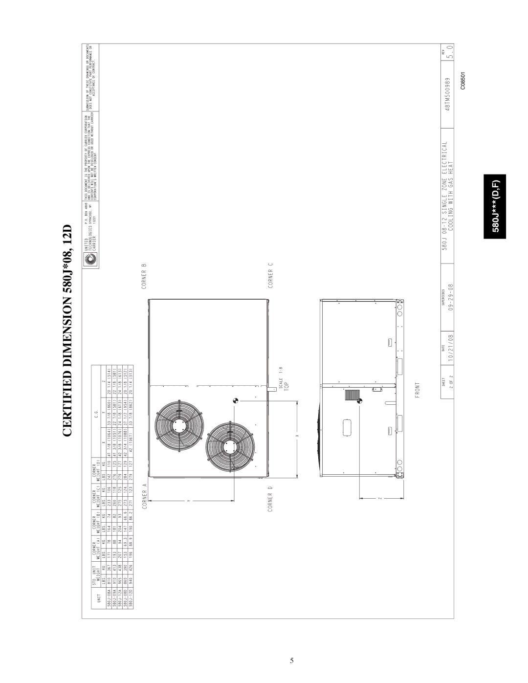 Bryant 580J***(D manual C08501 